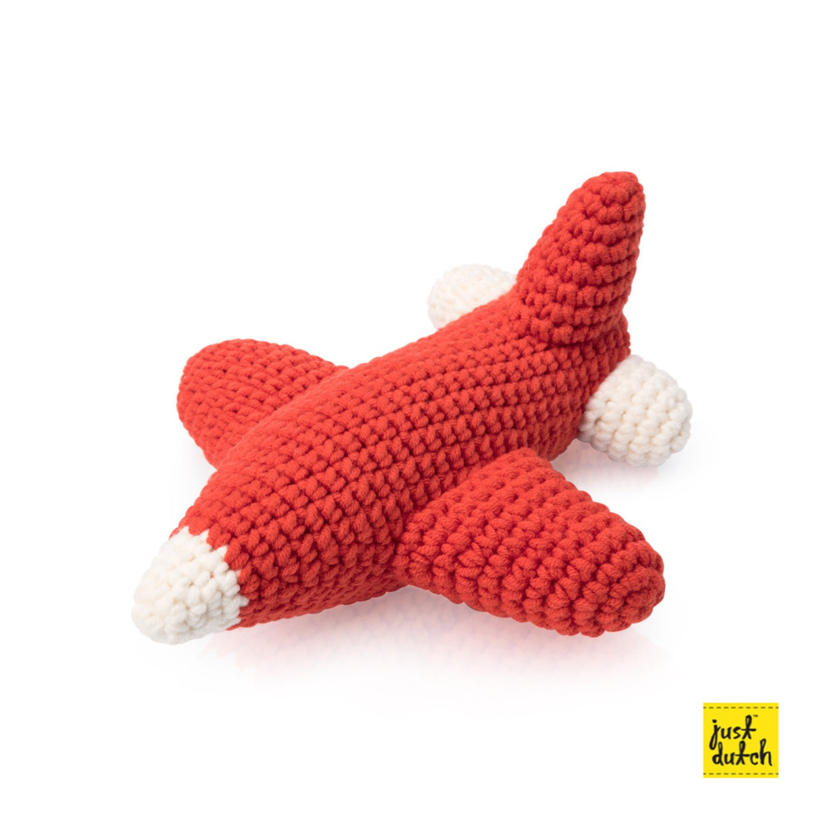 Just Dutch Crocheted Airplane Soft Toy