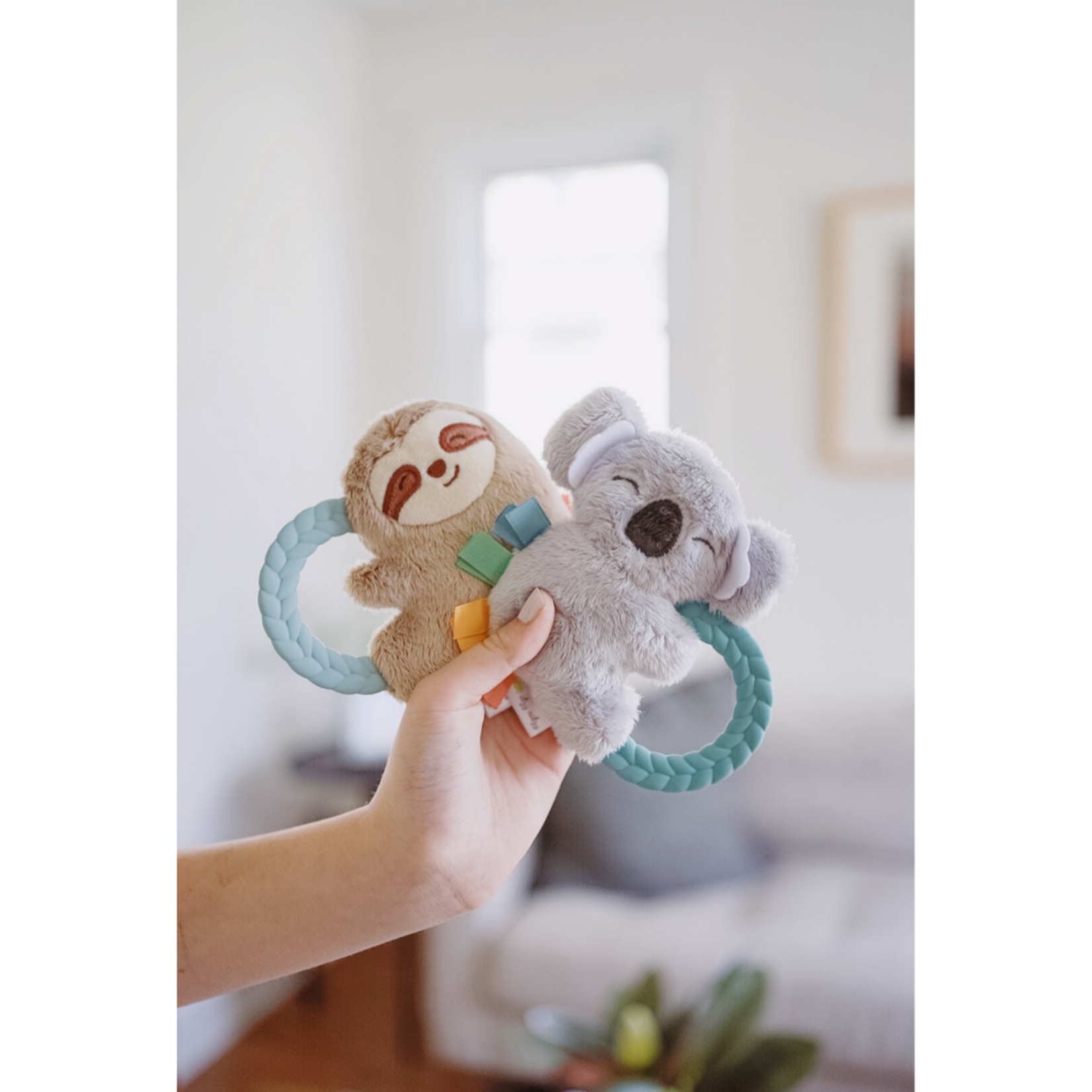 Itzy Ritzy Rattle Pal with Teether