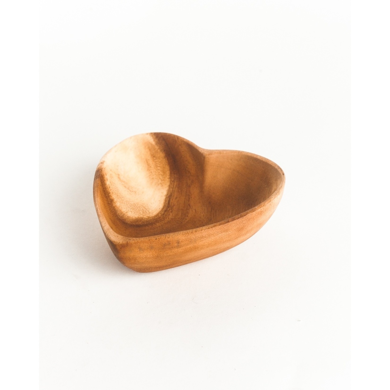 Creative Women Heart Bowl in Wood