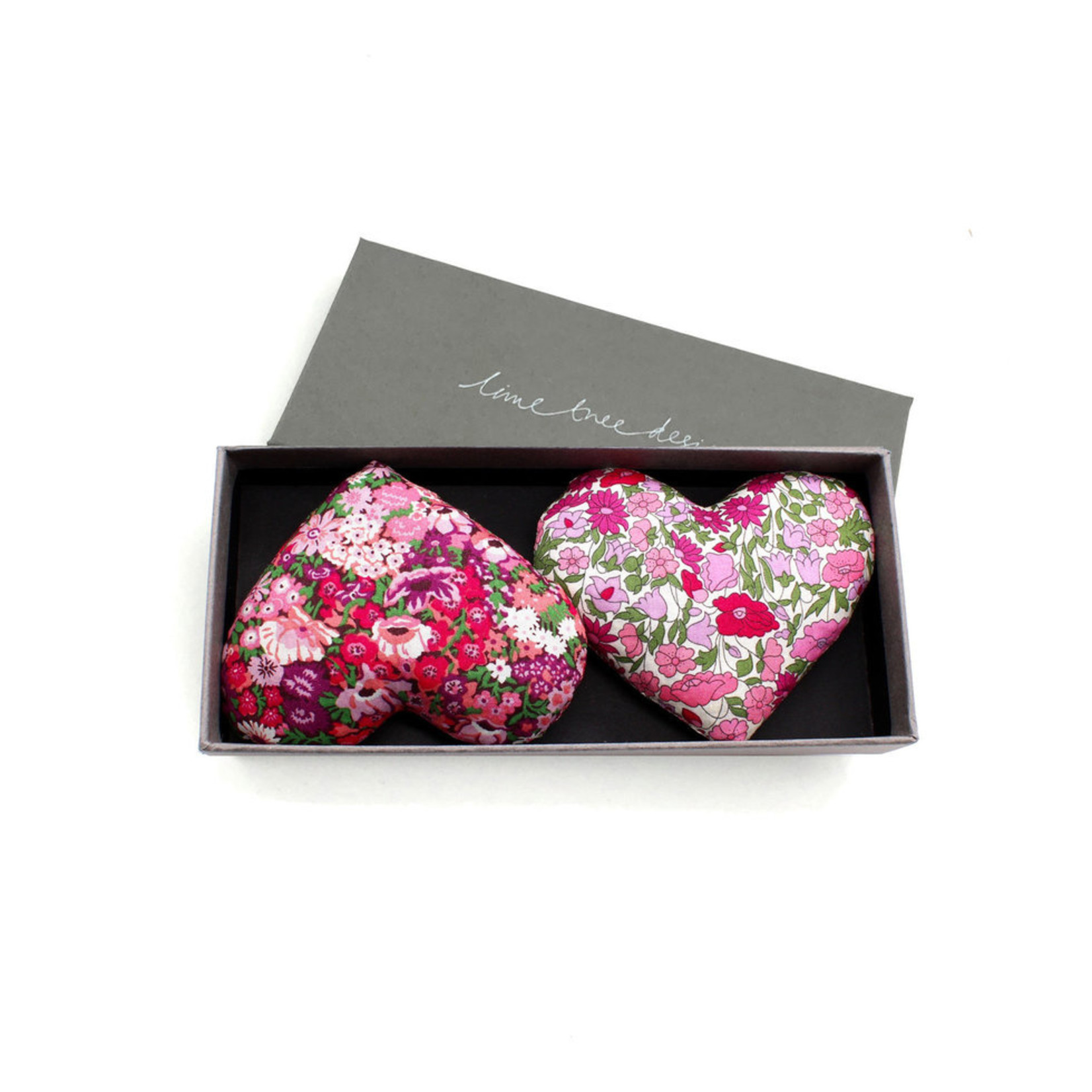Lime Tree Design Lavender Heart Sachets  (Set of 2)
