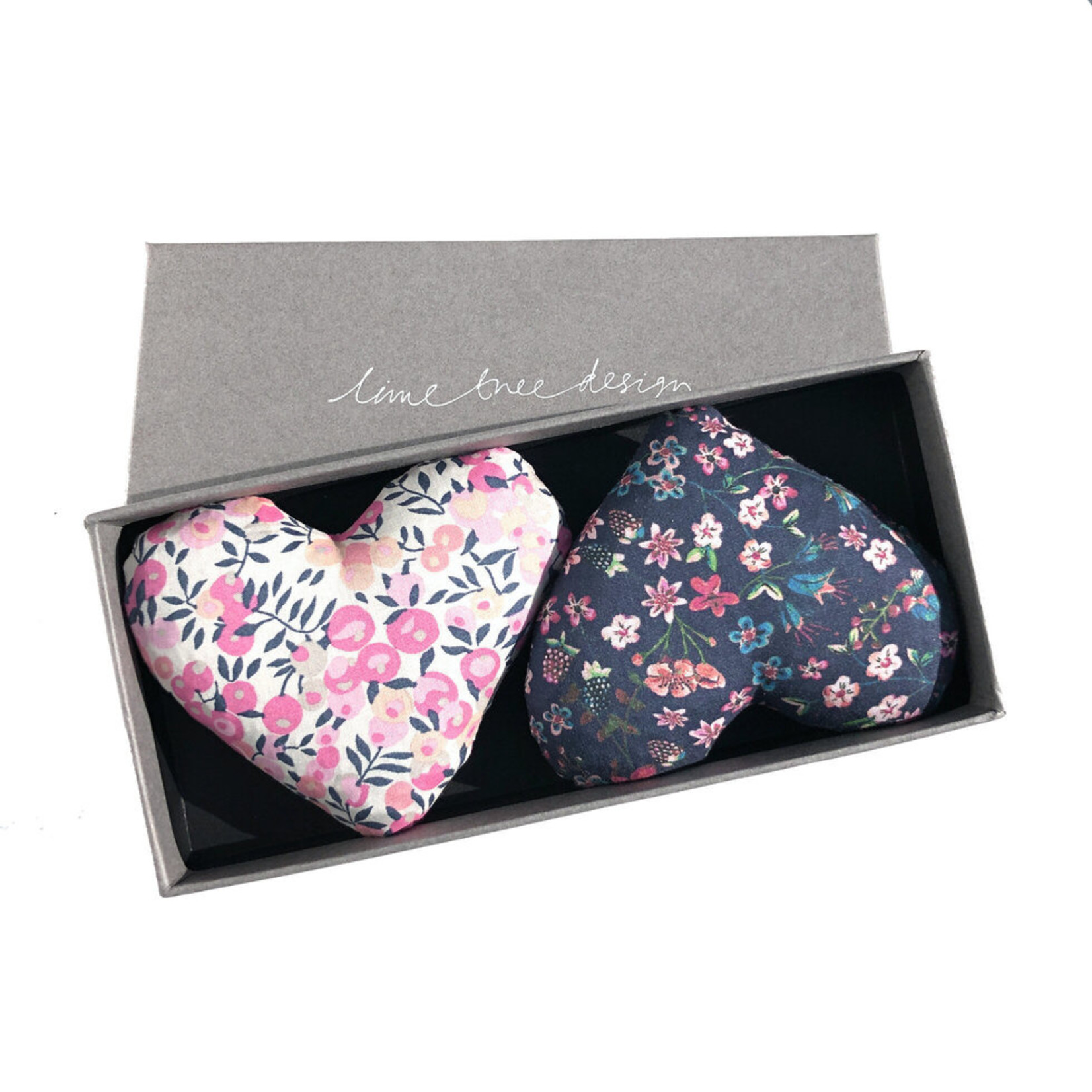 Lime Tree Design Lavender Heart Sachets  (Set of 2)