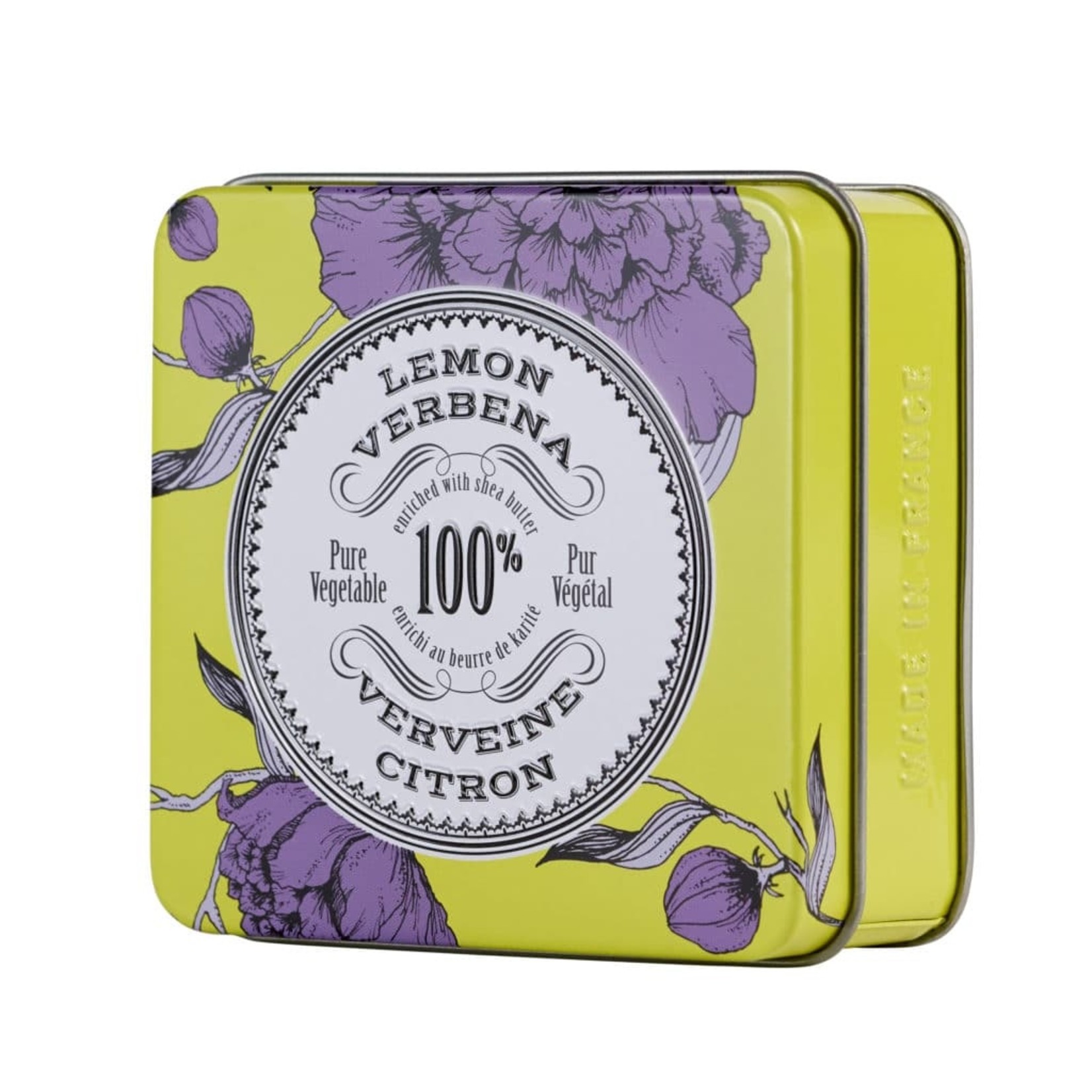 La Chatelaine Travel Soaps in Embossed Tin