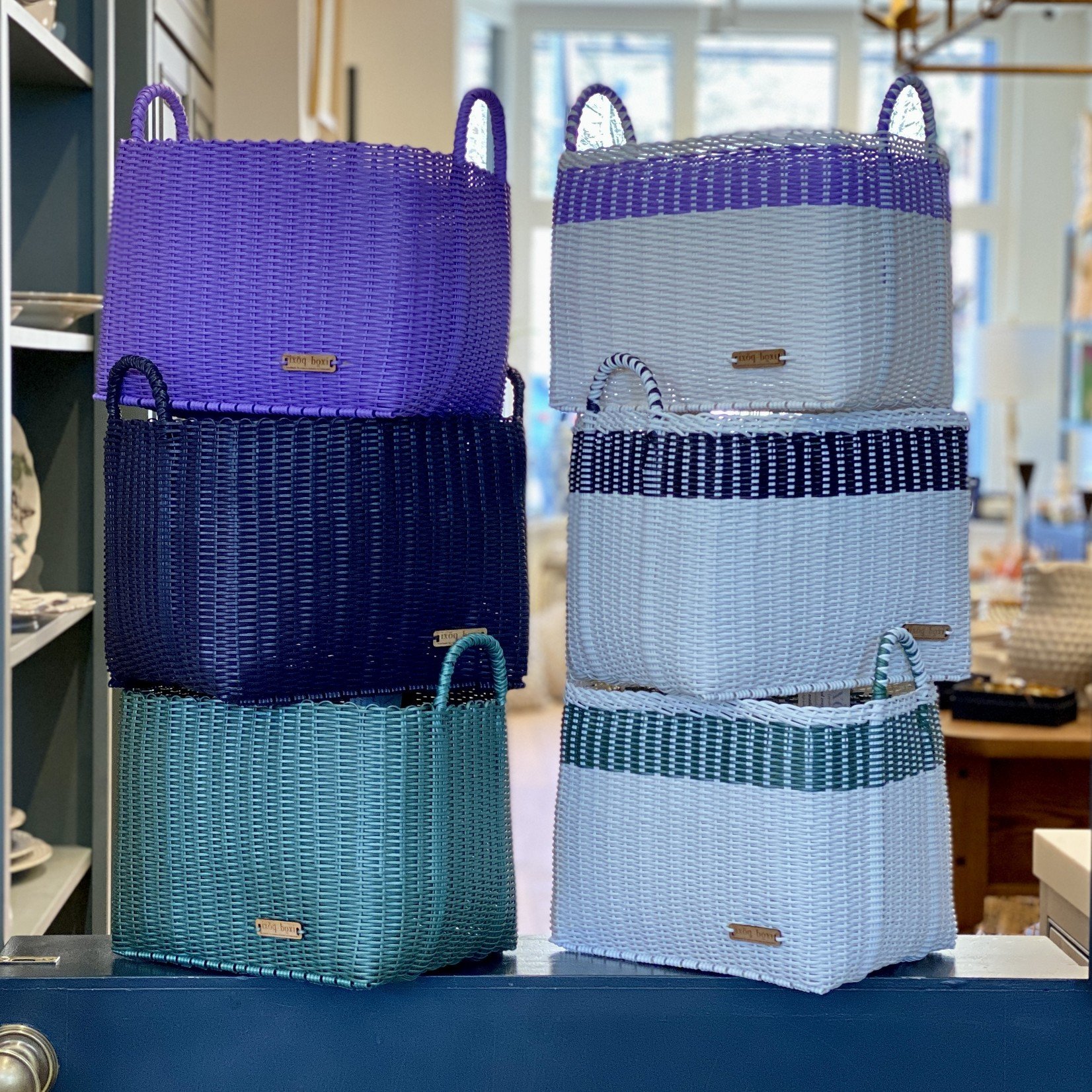 Boxi Woven Plastic Baskets