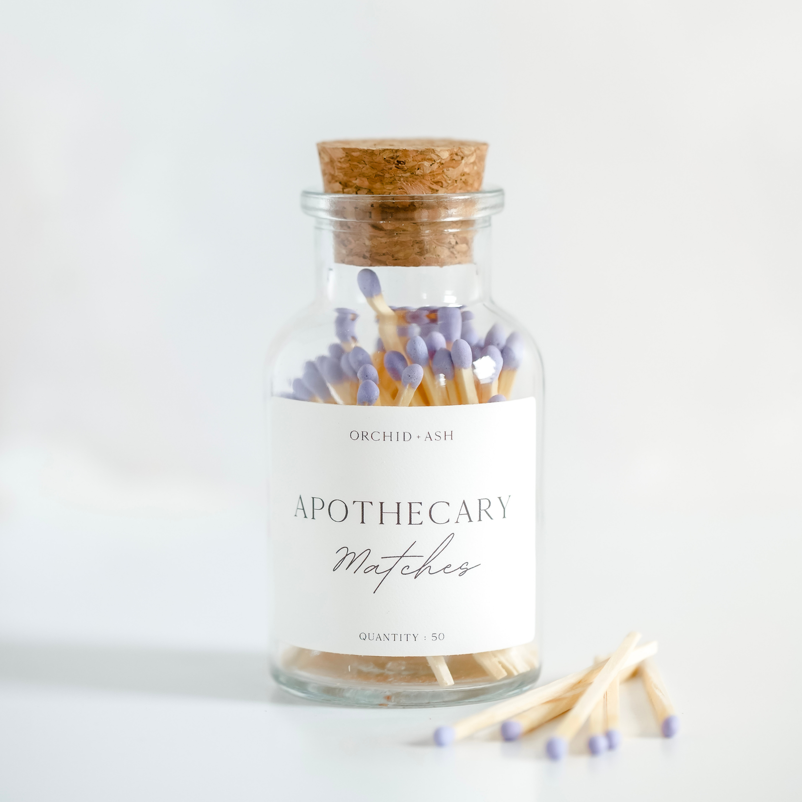 Orchid + Ash Apothecary Matches