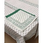 Natural Habitat Holiday Winterberry Hand-Blocked Linens