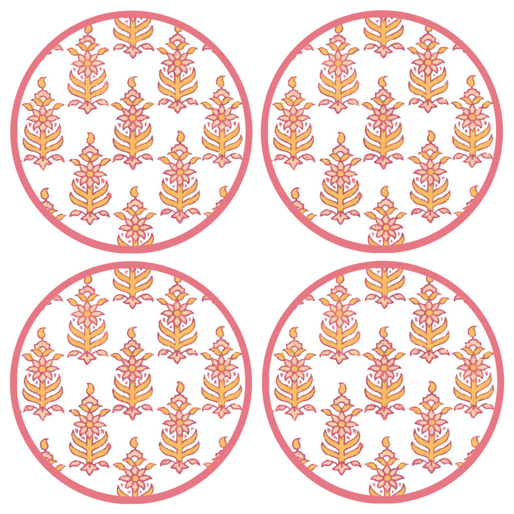 Holly Stuart Home Hardboard Coasters (Set of 4)