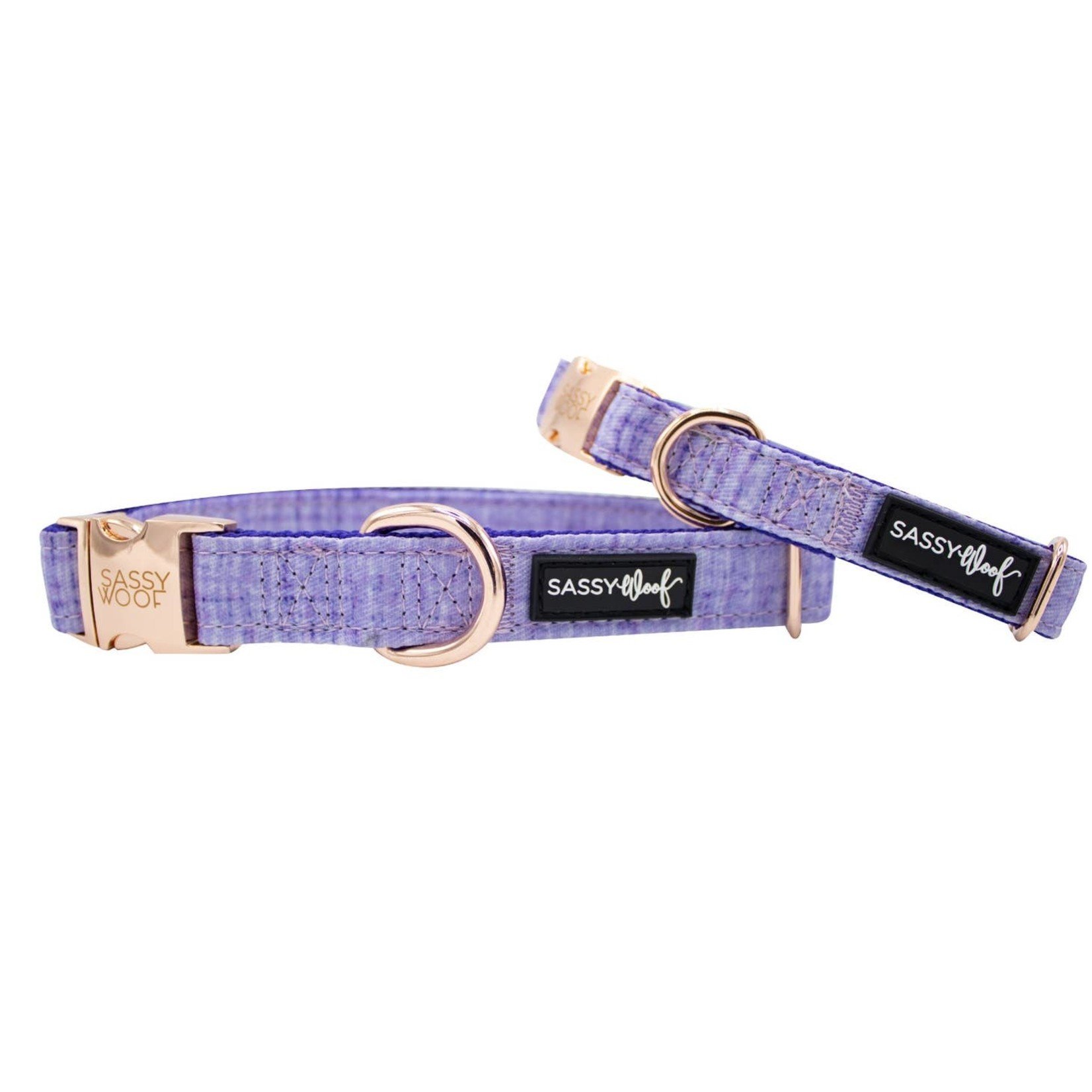 Sassy Woof Dog Collars in Strie