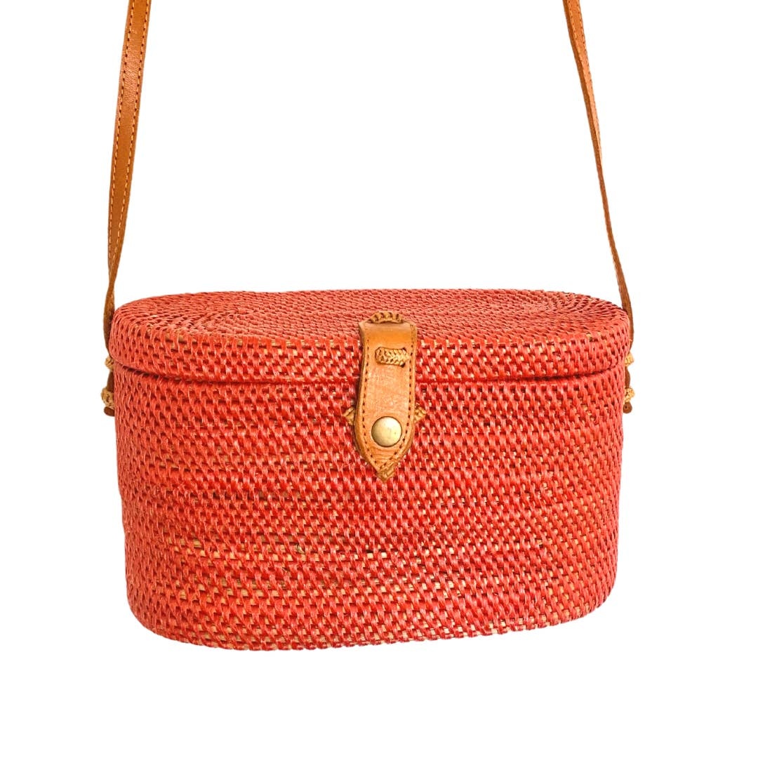 Luna Small Crossbody Bag - Red