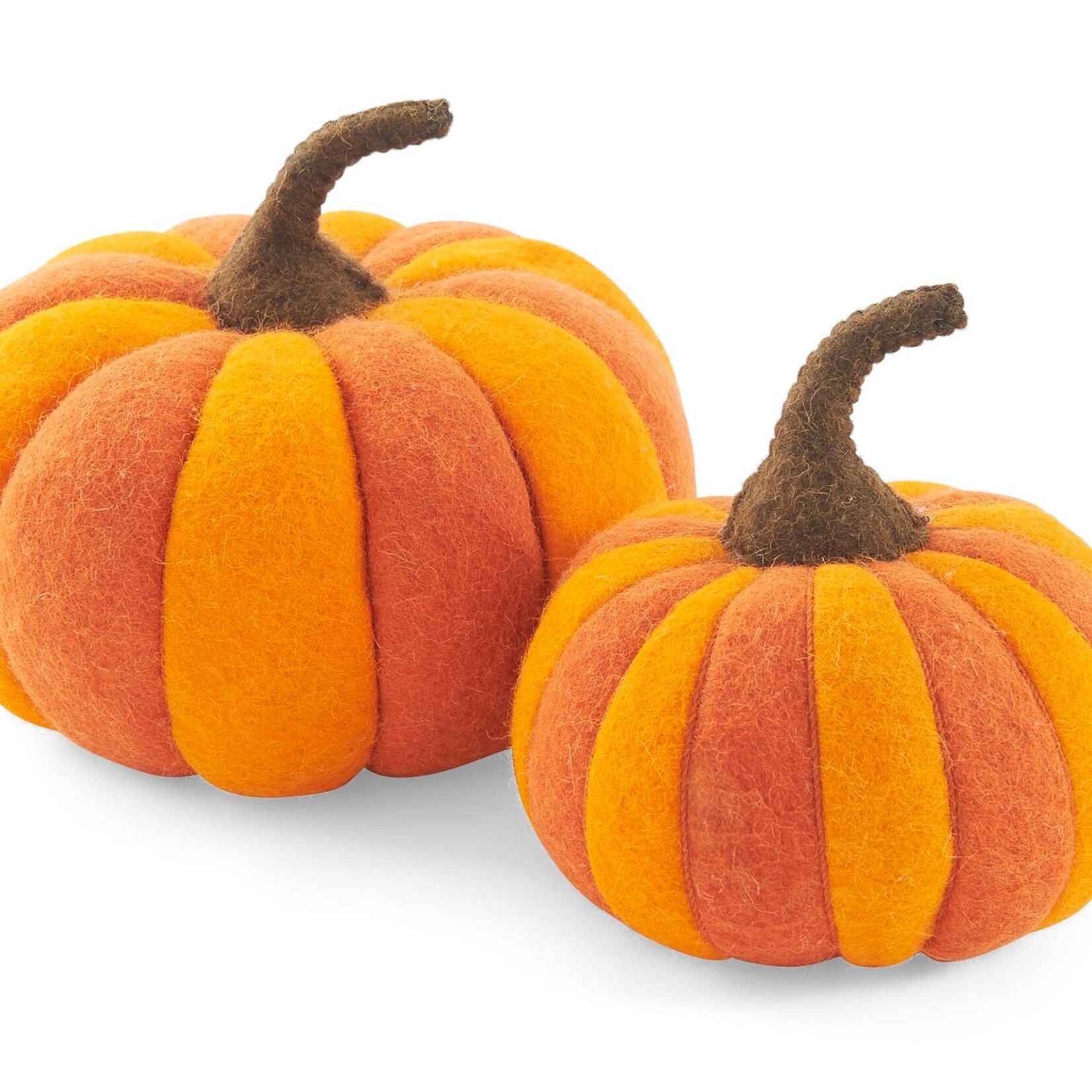 Arcadia Home Hand Felted Pumpkins