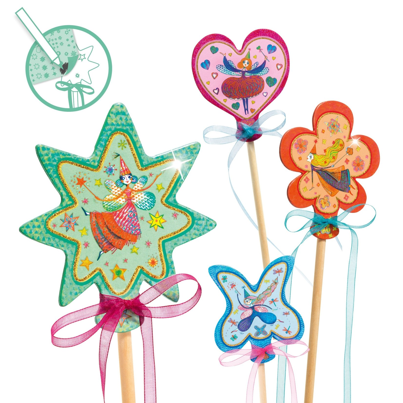 Djeco DIY Little Fairies Wands