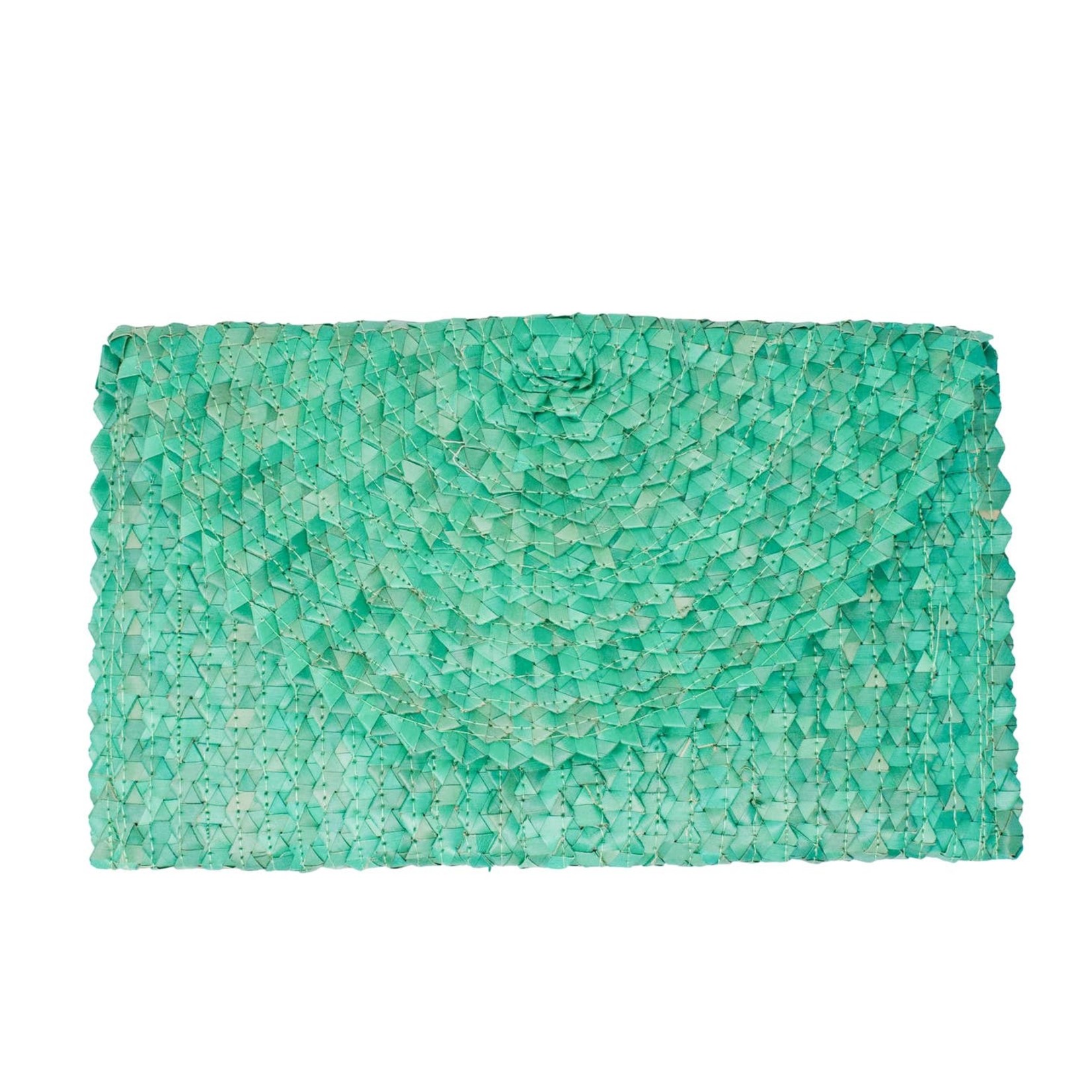 Poppy + Sage Lizzie Straw Grass Clutch