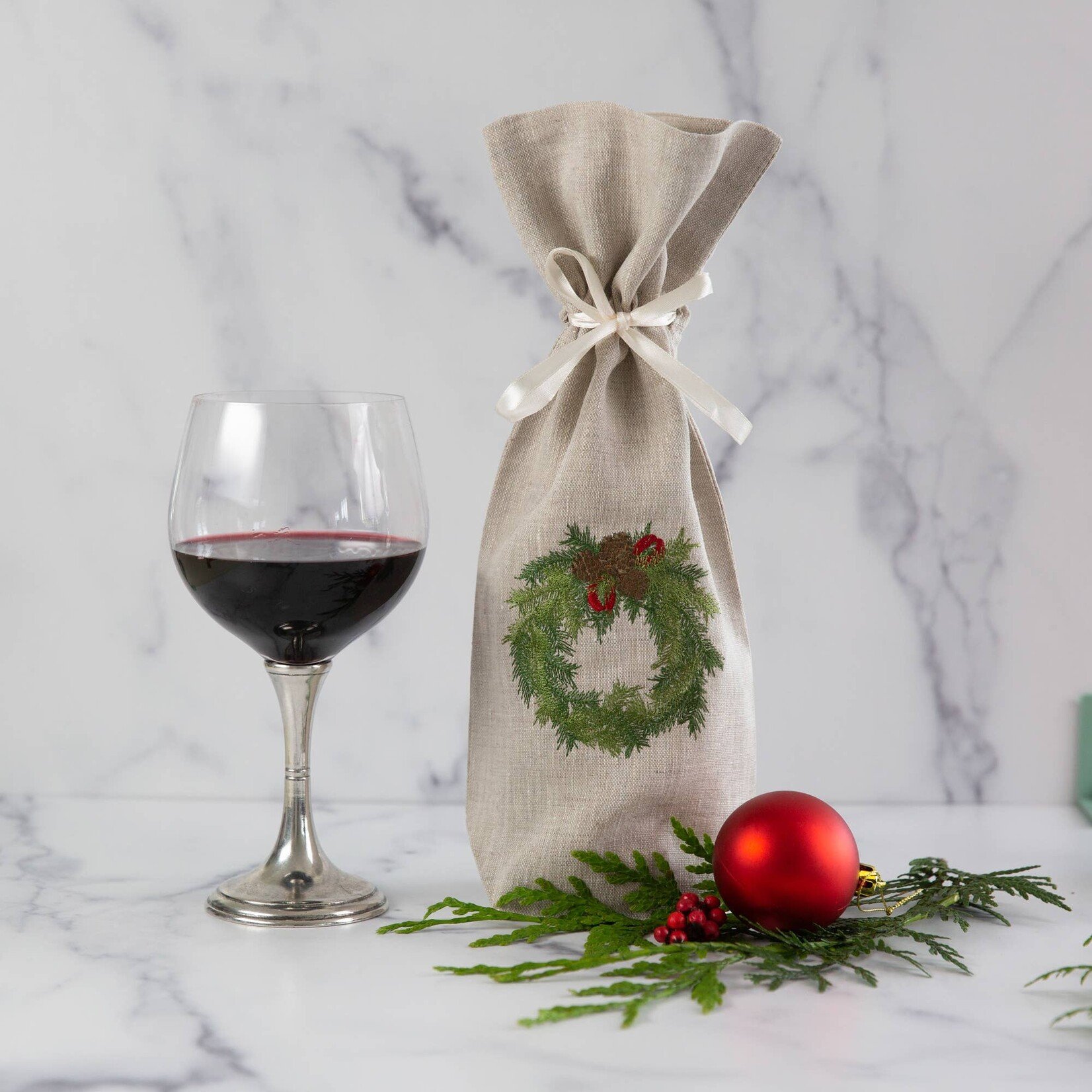 Arte Italica Holiday Wine Bags