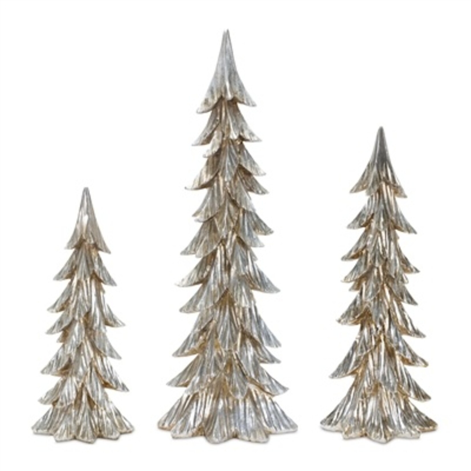 Melrose International Holiday Resin Trees