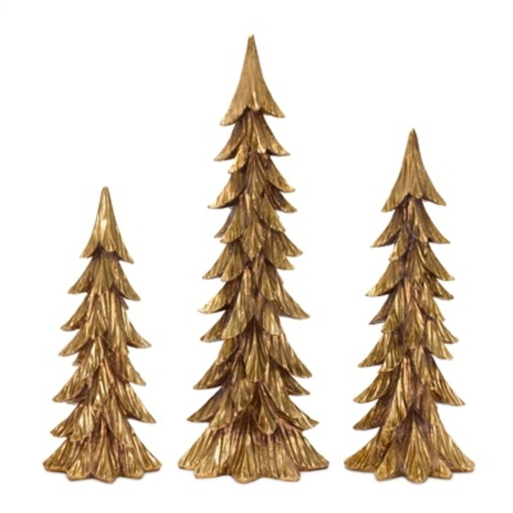 Melrose International Holiday Resin Trees