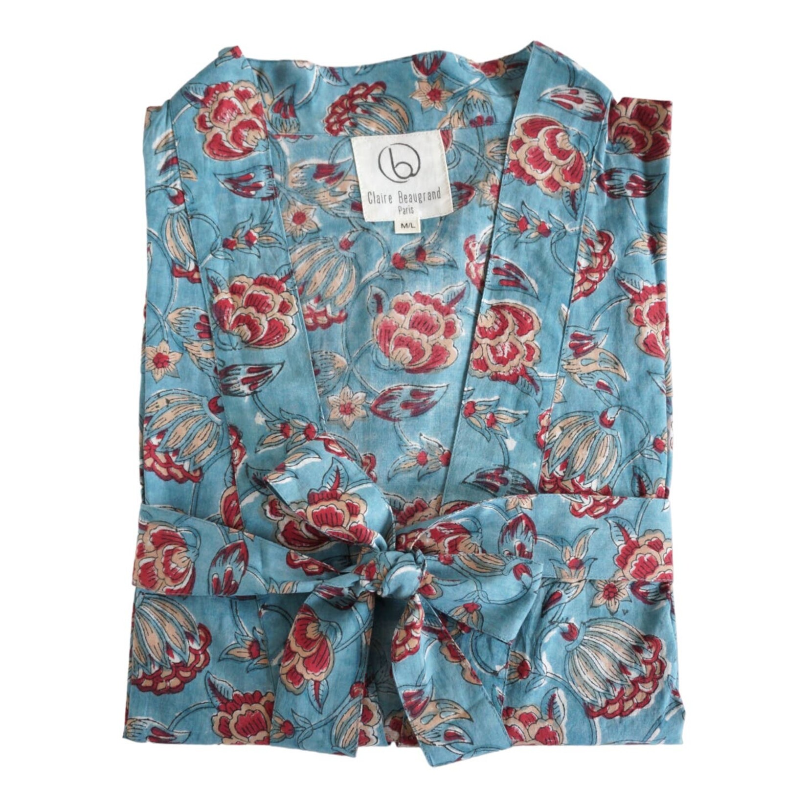 Claire Beaugrand Floral Printed Kimonos