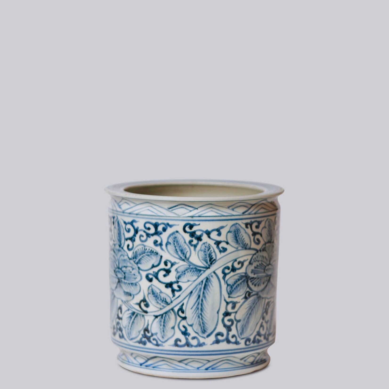 Cobalt Guild Rustic Rose Cachepot