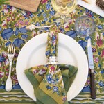 Couleur Nature French Linens in Jardin Blue & Vert