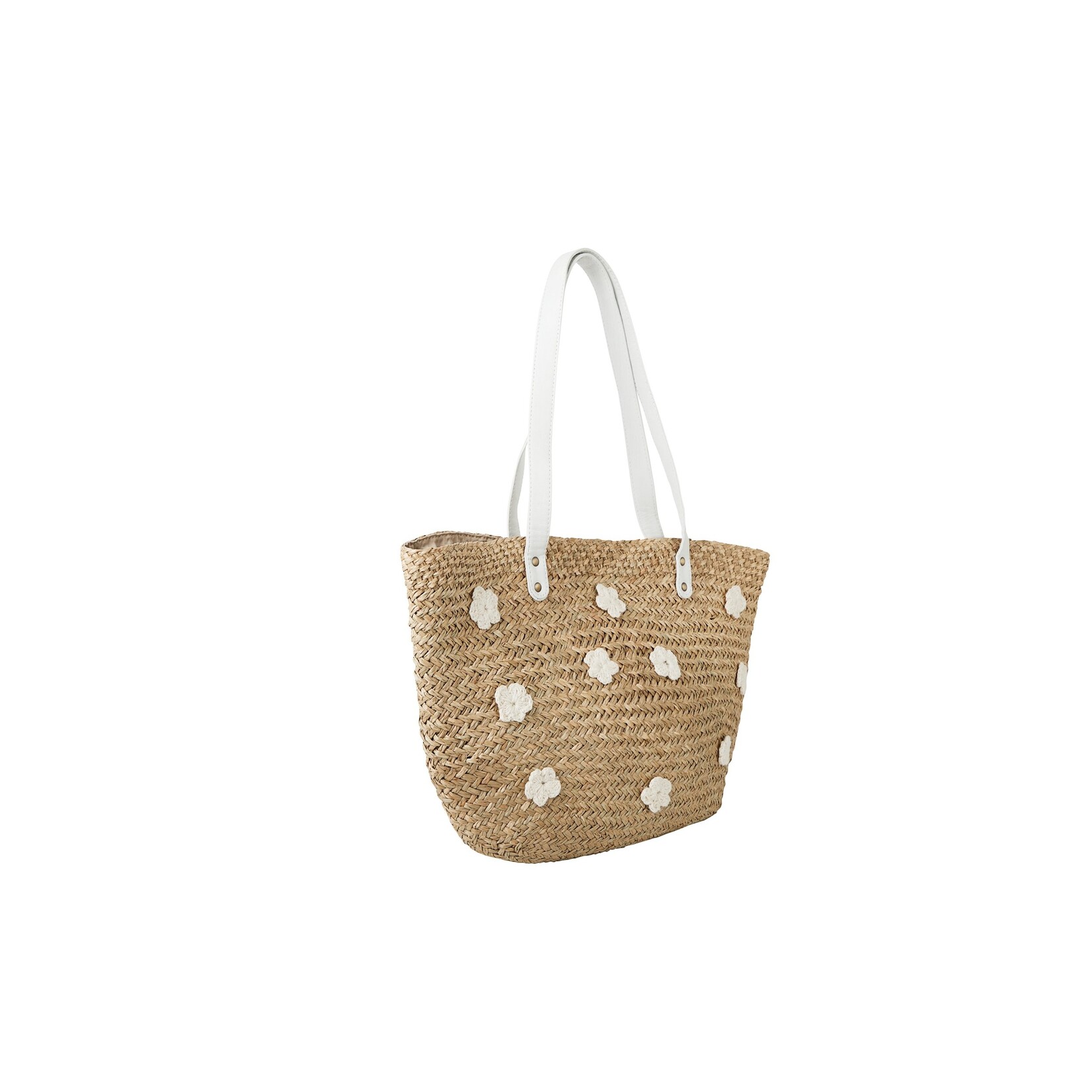 Sarah Stewart The Daisy Tote in White