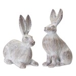 Melrose International Resin Rabbit Statues