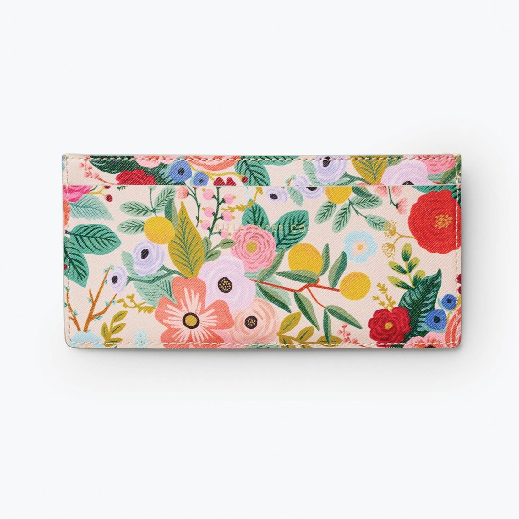 Rifle Paper Co Slim Card Wallet in Garden Party