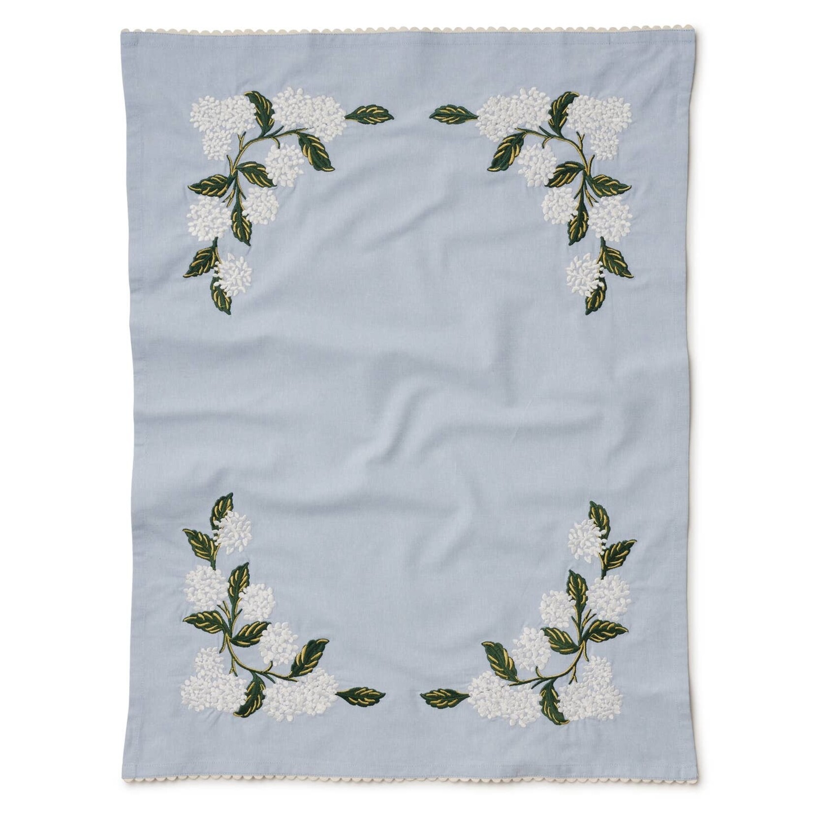 Rifle Paper Co Embroidered Tea Towel
