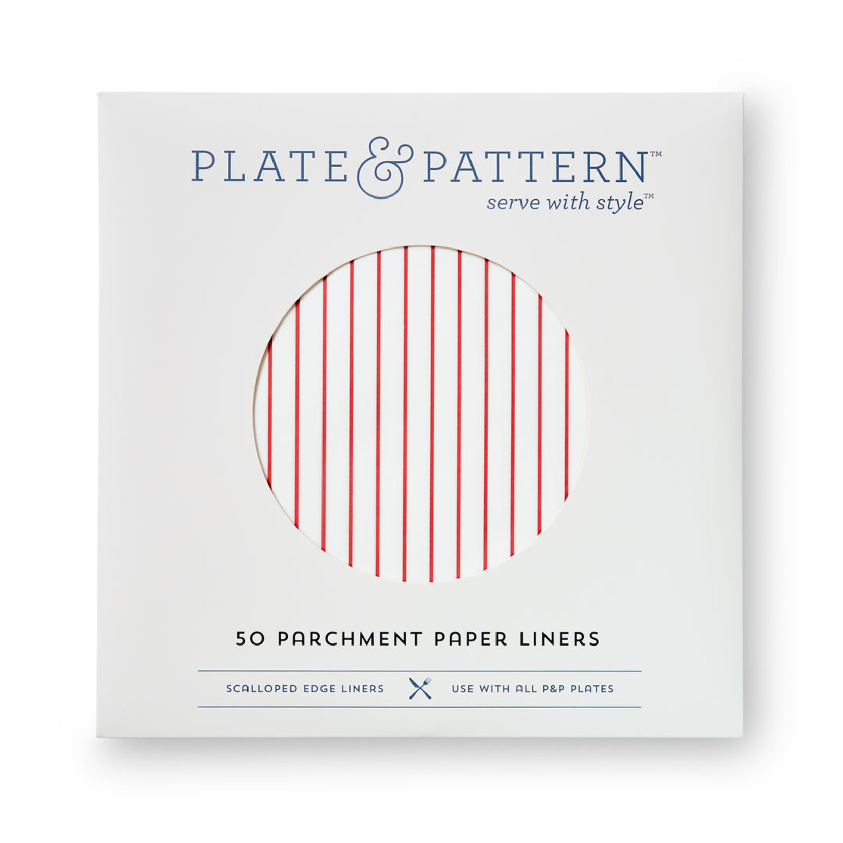 Plate & Pattern Plate & Parchment Classic Flat Liners