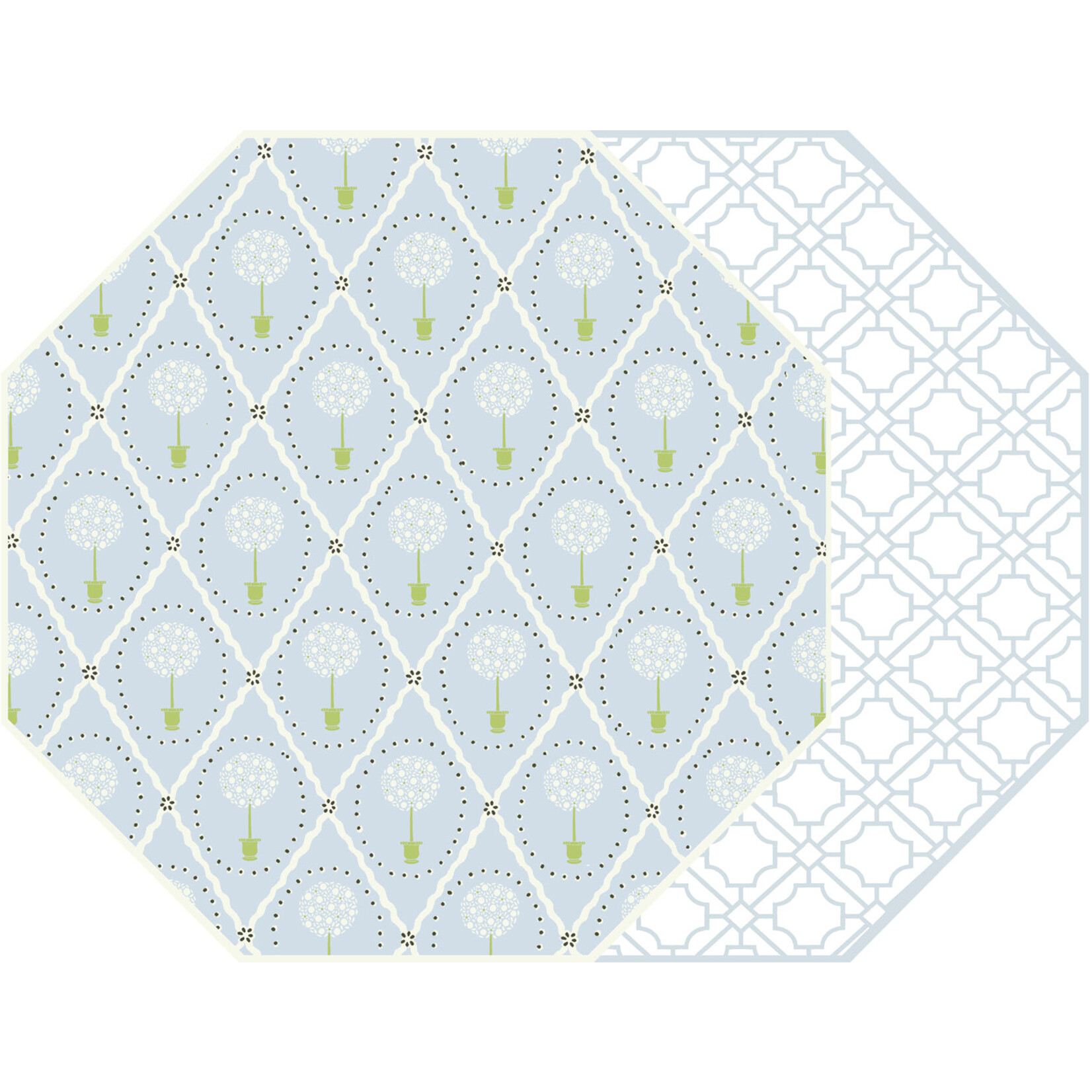 Holly Stuart Home Two Sided Hardboard Placemats (Set of 4)