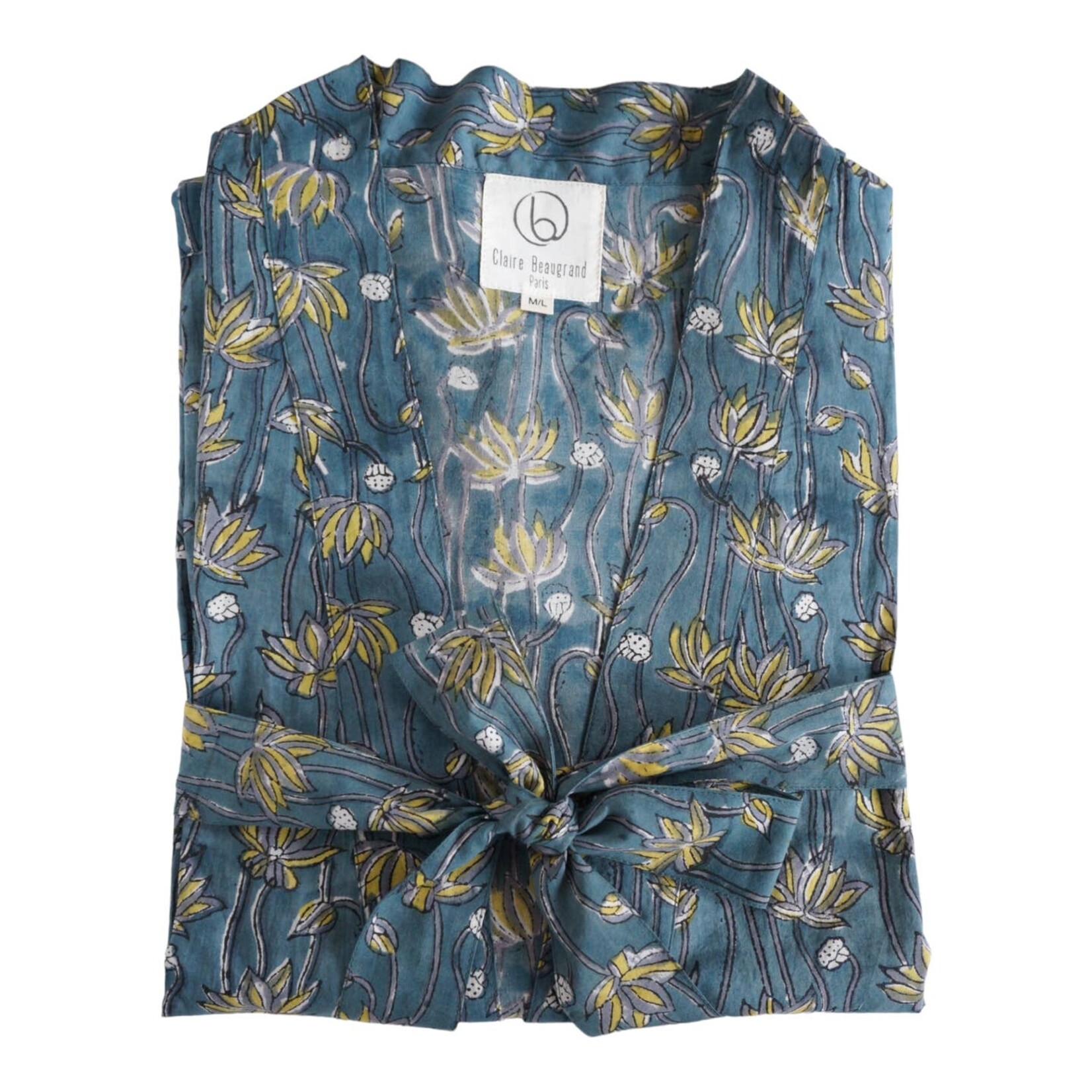 Claire Beaugrand Floral Printed Kimonos