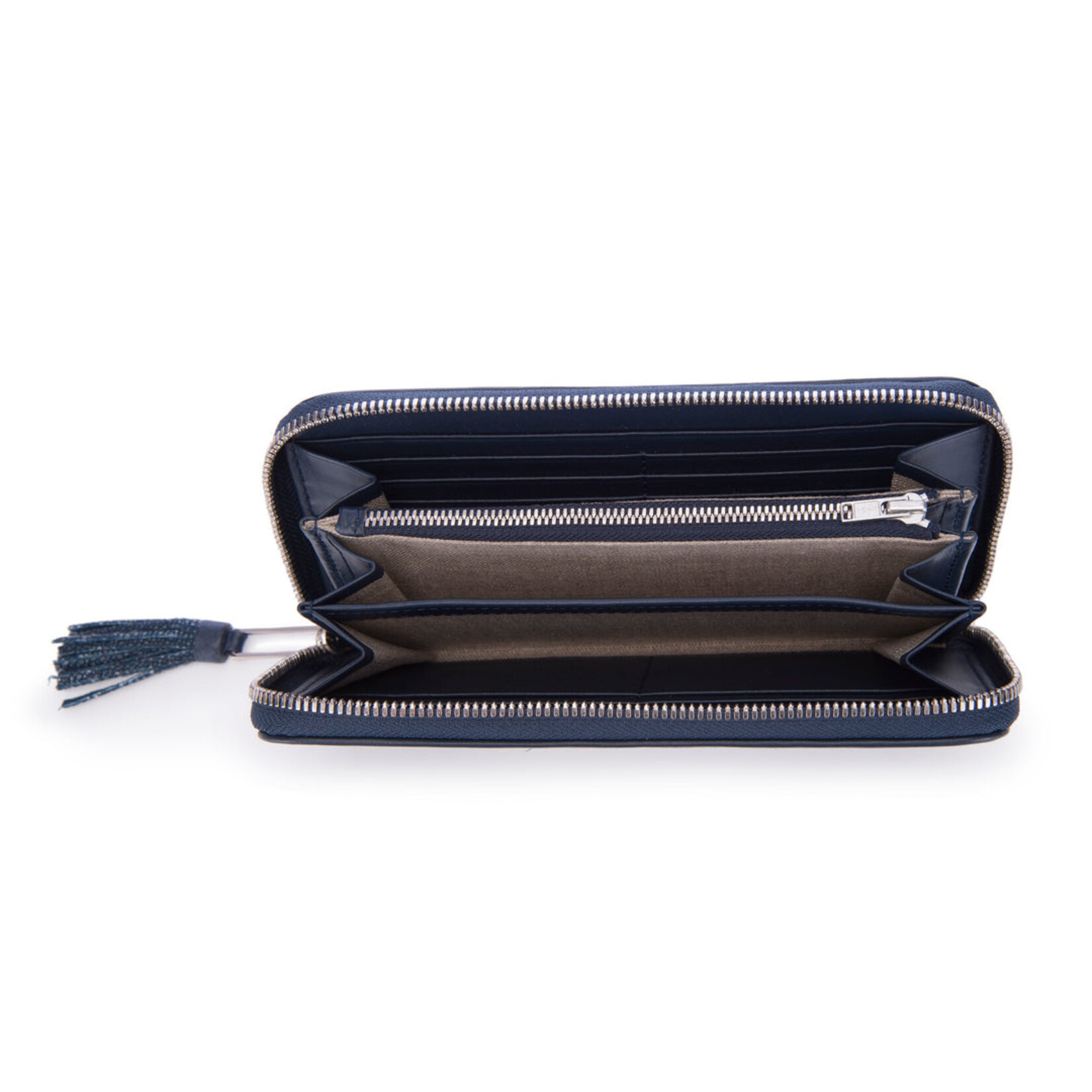 VIVO Studios The Cora Shagreen Zip Around Wallet