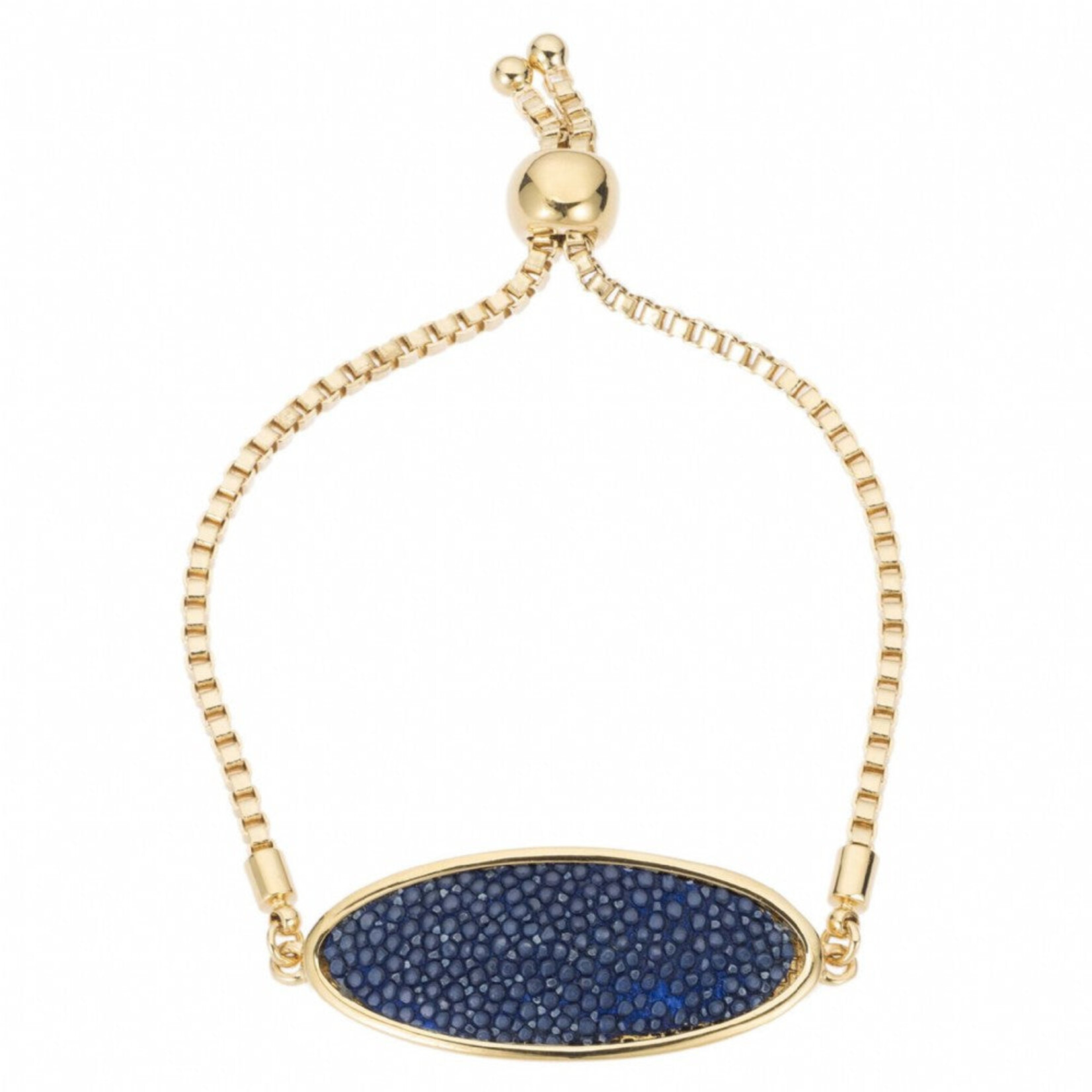 VIVO Studios The Lily Shagreen Box Chain Friendship Bracelet