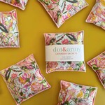 Dot and Army Linen Lavender Sachets (Set of 2)