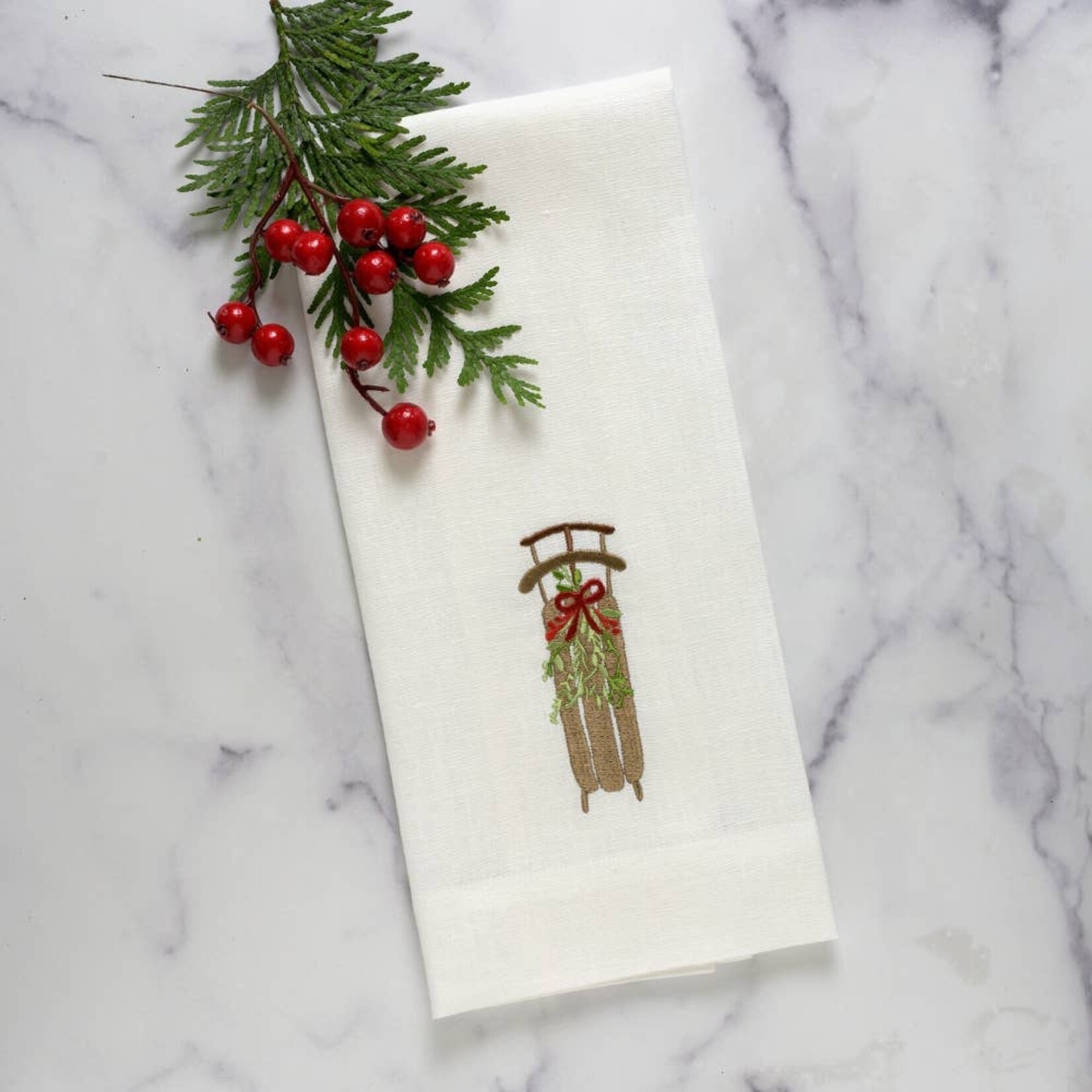 Arte Italica Holiday Linen Towels