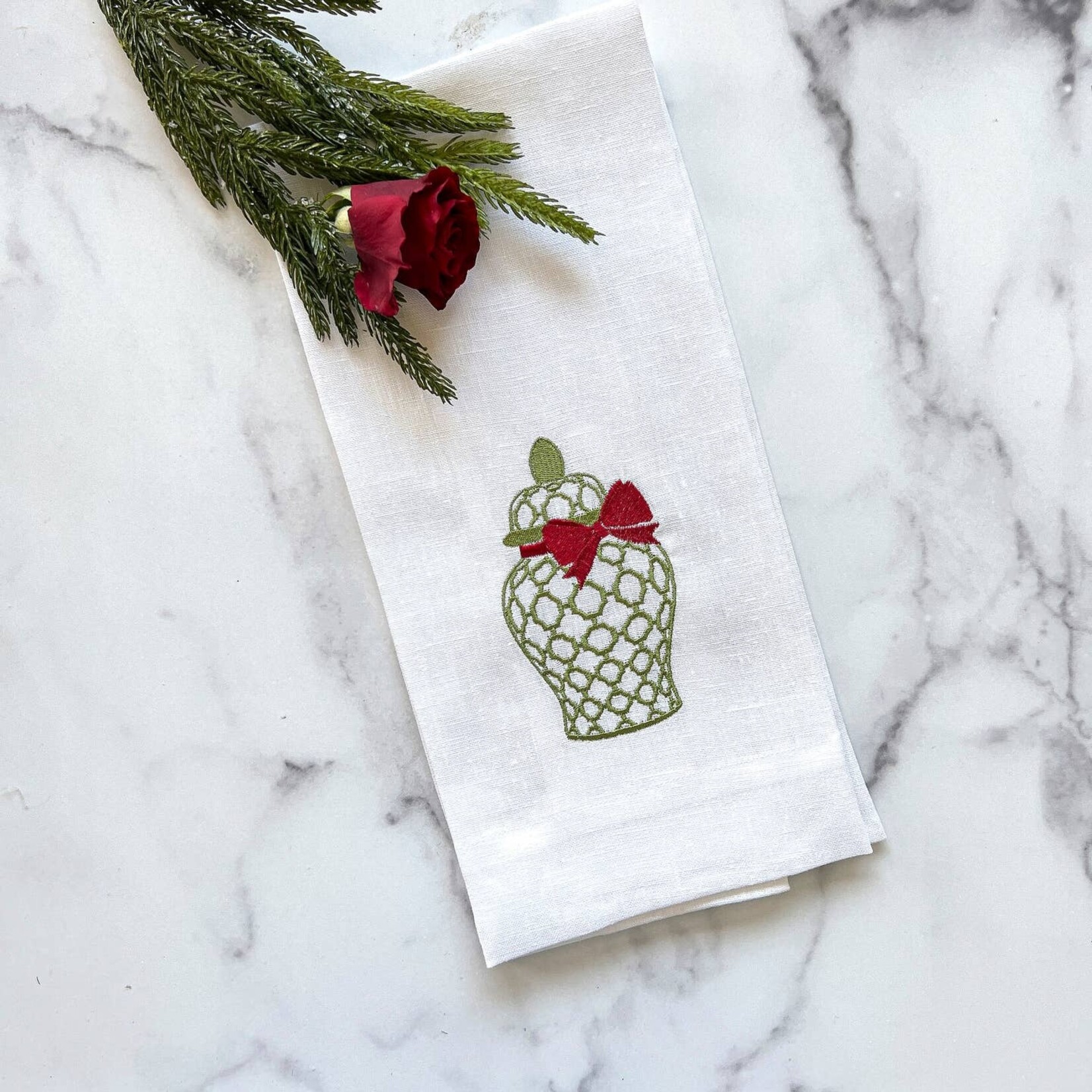 Arte Italica Holiday Linen Towels