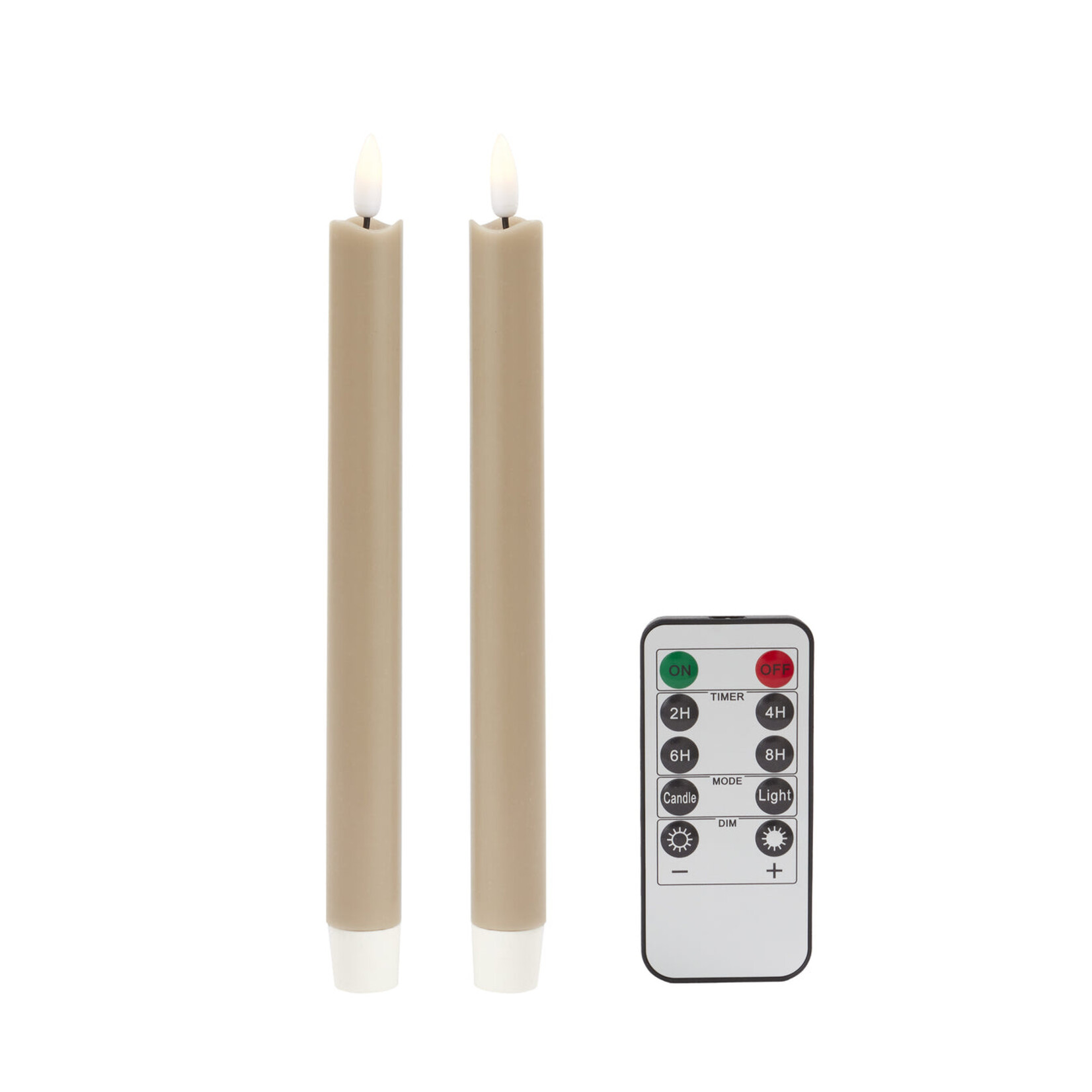 Addison Ross LED Candles - 9" (Set of 2)