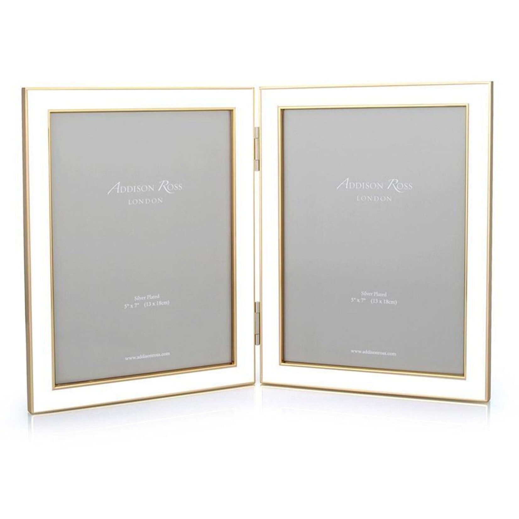 Addison Ross Colored Enamel & Gold Photo Frame