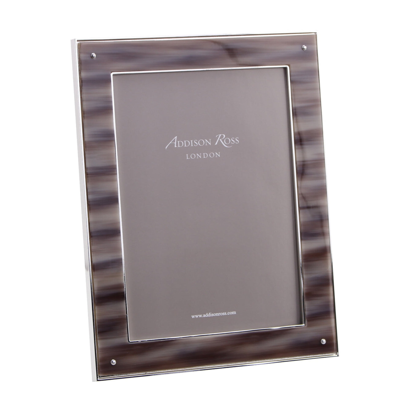 Addison Ross Faux Horn & Silver Photo Frame