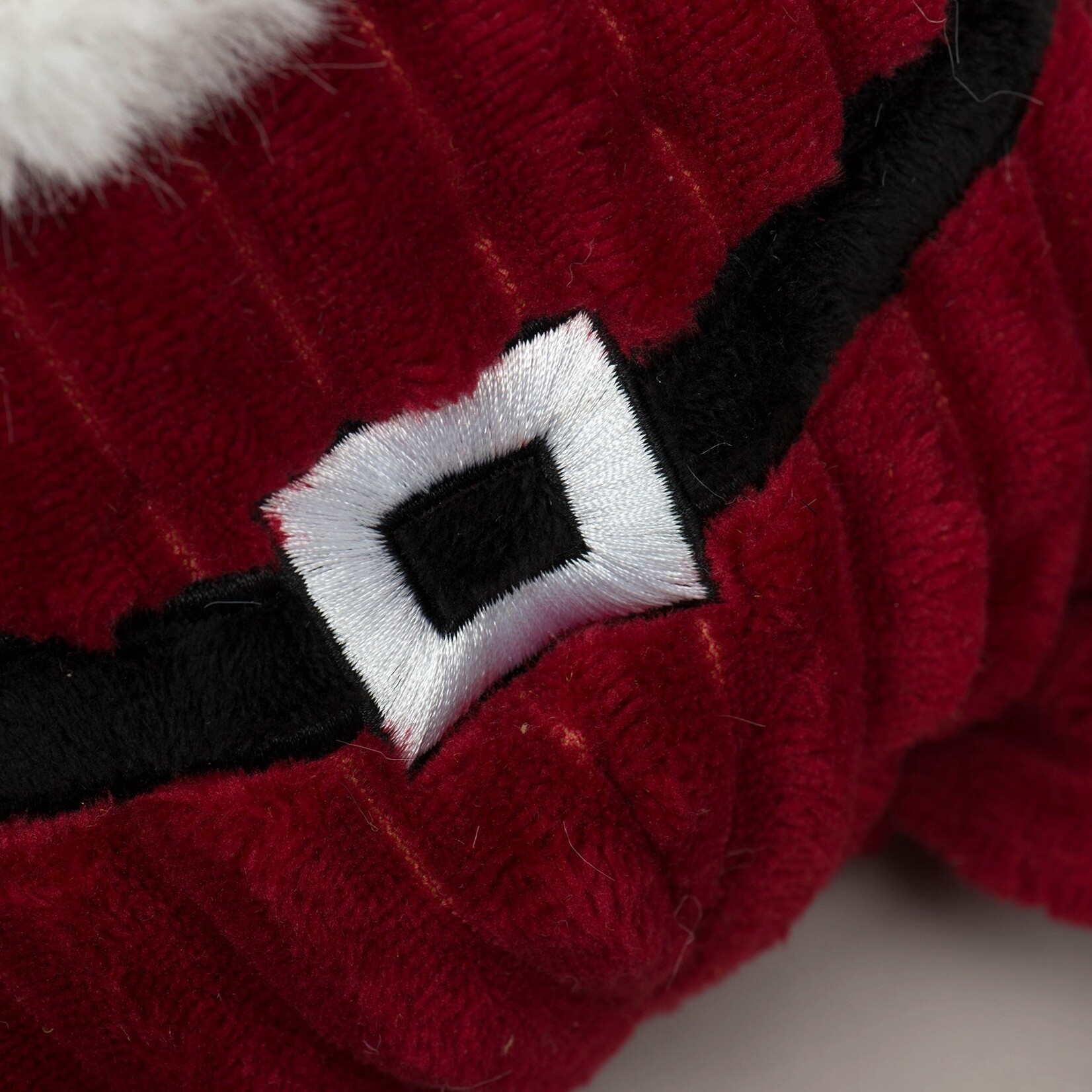 HuggleGroup St. Nick Knottie Plush Dog Toy