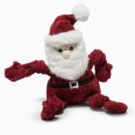 HuggleGroup St. Nick Knottie Plush Dog Toy
