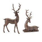 Melrose International Decorative Deer in Bronze