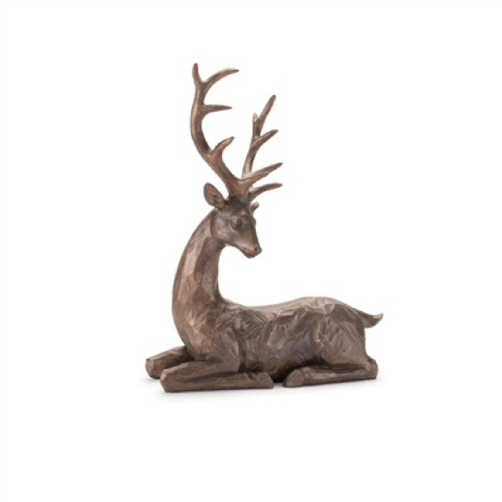 Melrose International Decorative Deer in Bronze