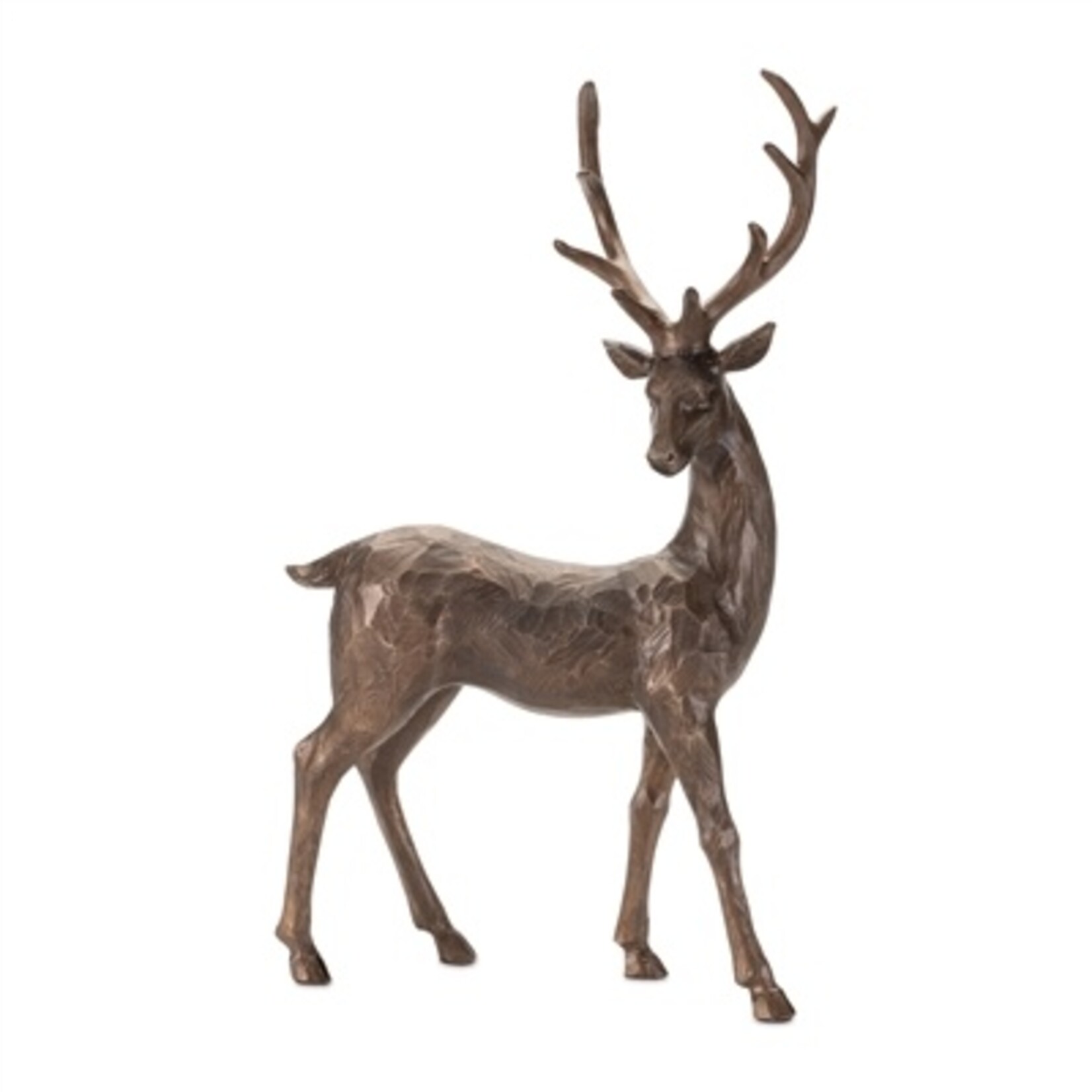Melrose International Decorative Deer in Bronze