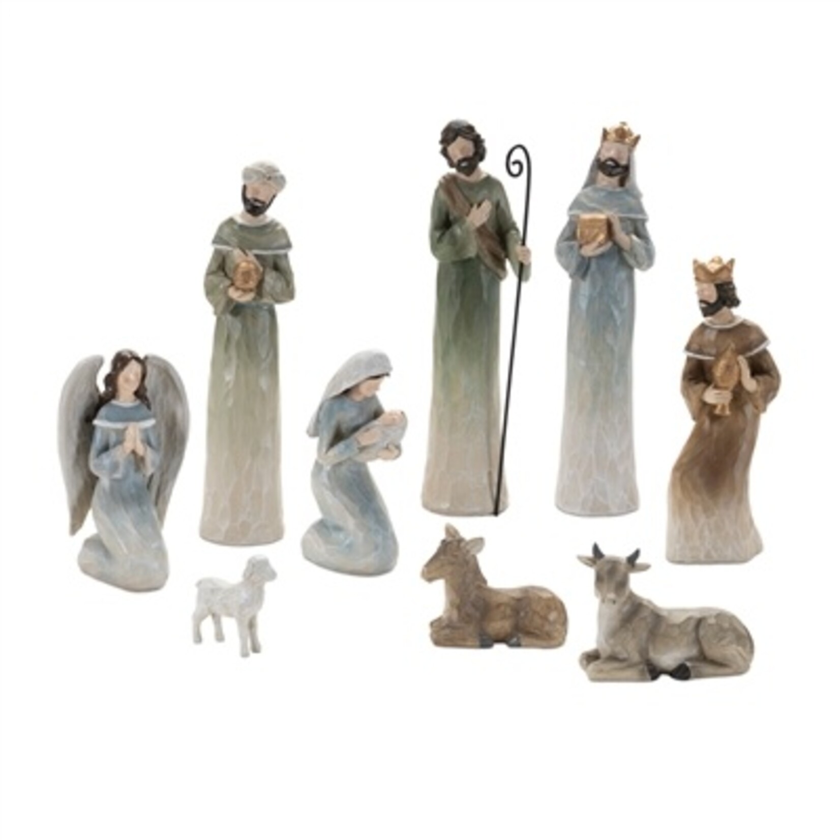 Melrose International Bethlehem Nativity Scene (Set of 9)