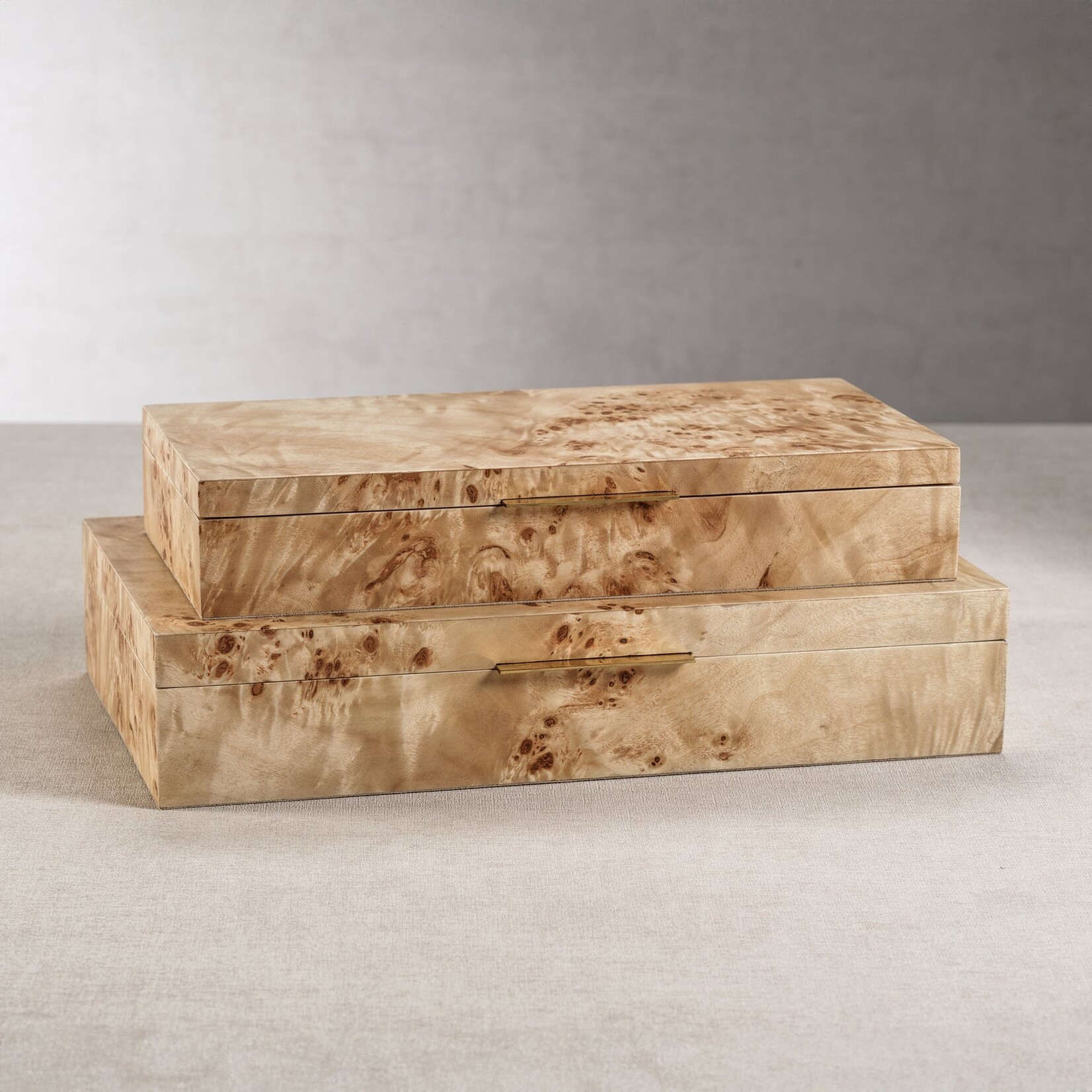 Zodax Burlwood Veneer Box