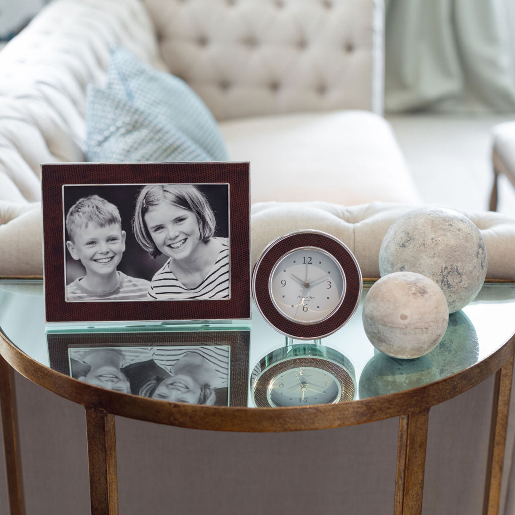Addison Ross Coffee Snake & Silver Photo Frame