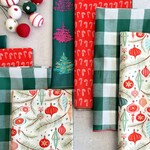 Dot and Army Deck The Halls Holiday Napkins (Set of 8)
