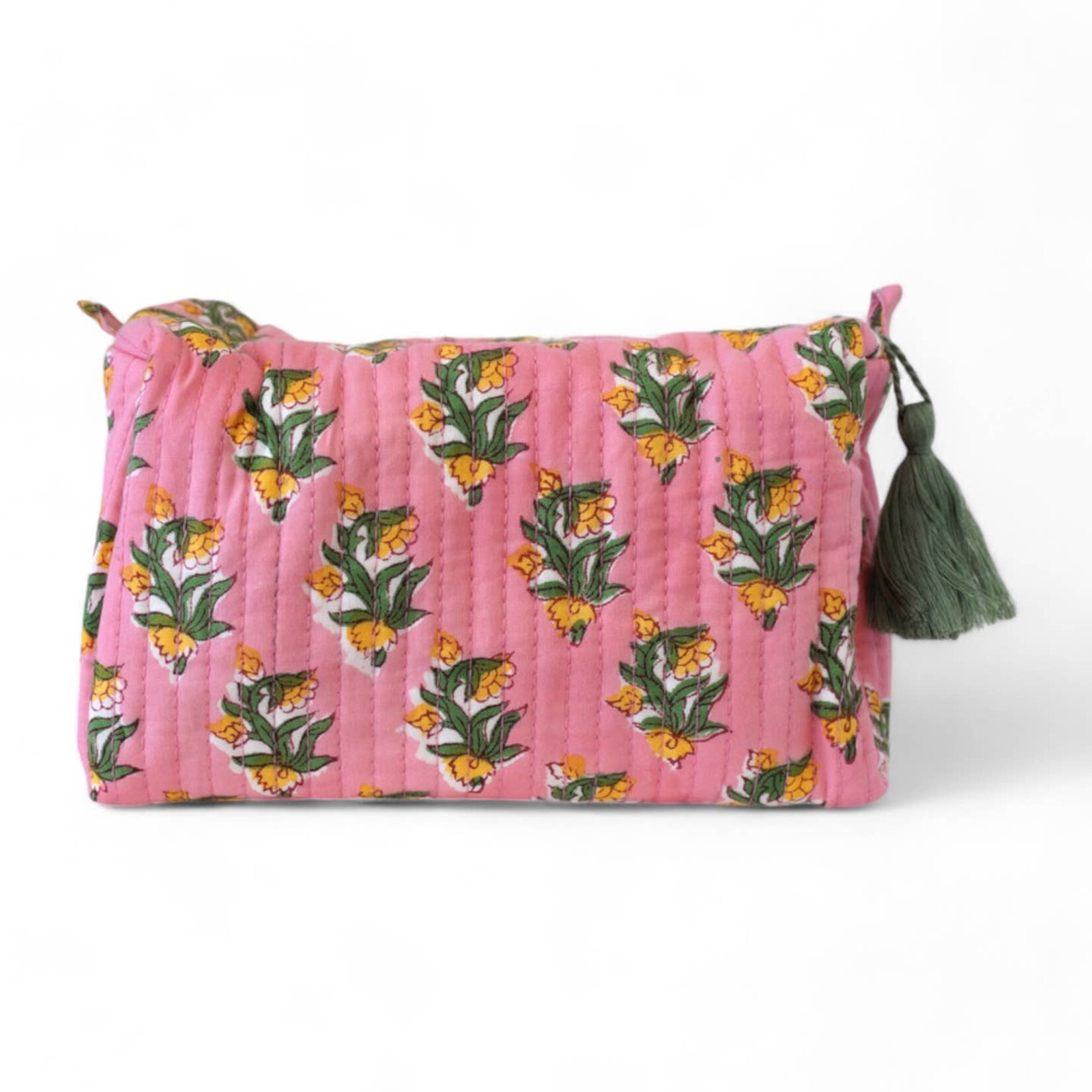 Claire Beaugrand Printed Cotton Toiletry Bags