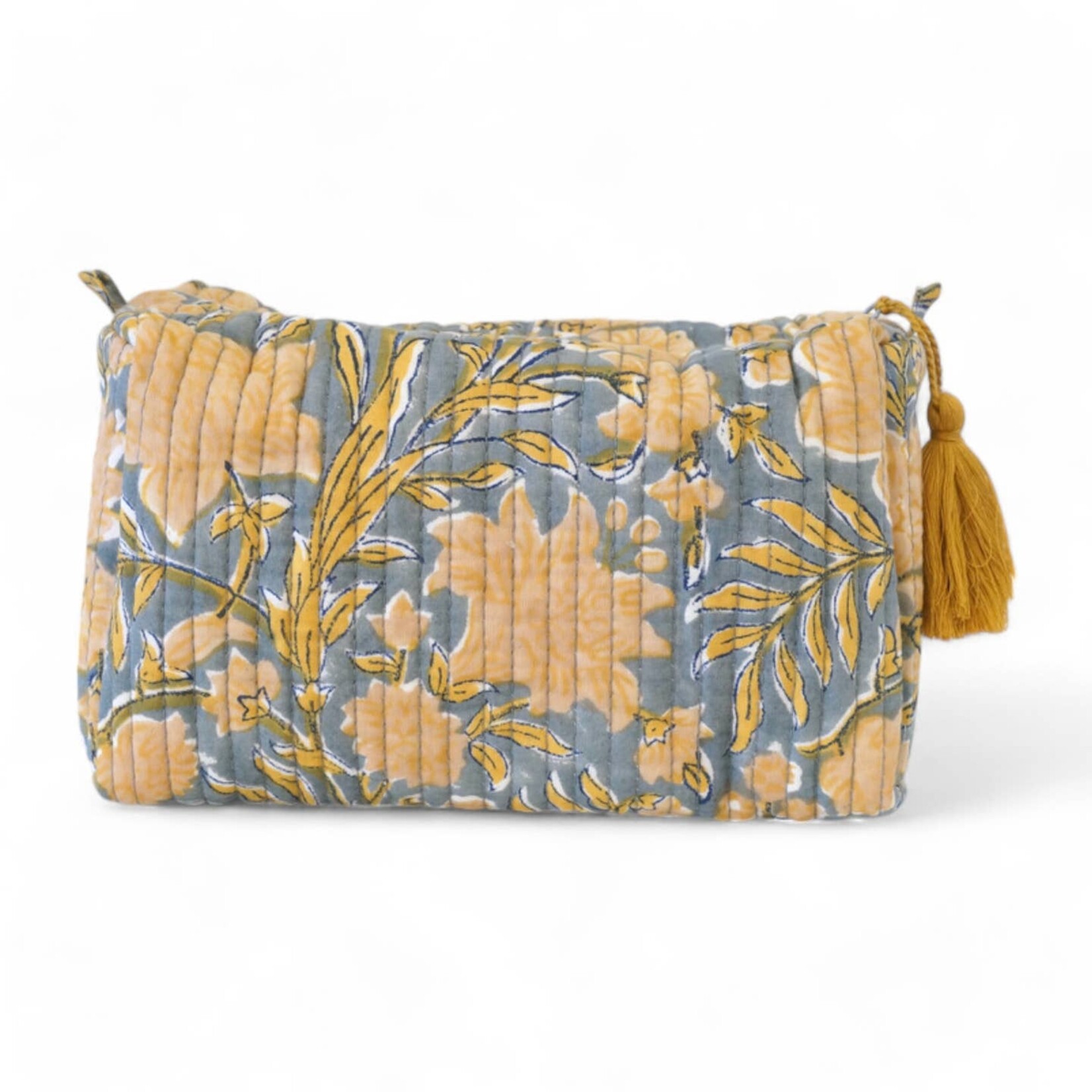 Claire Beaugrand Printed Cotton Toiletry Bags