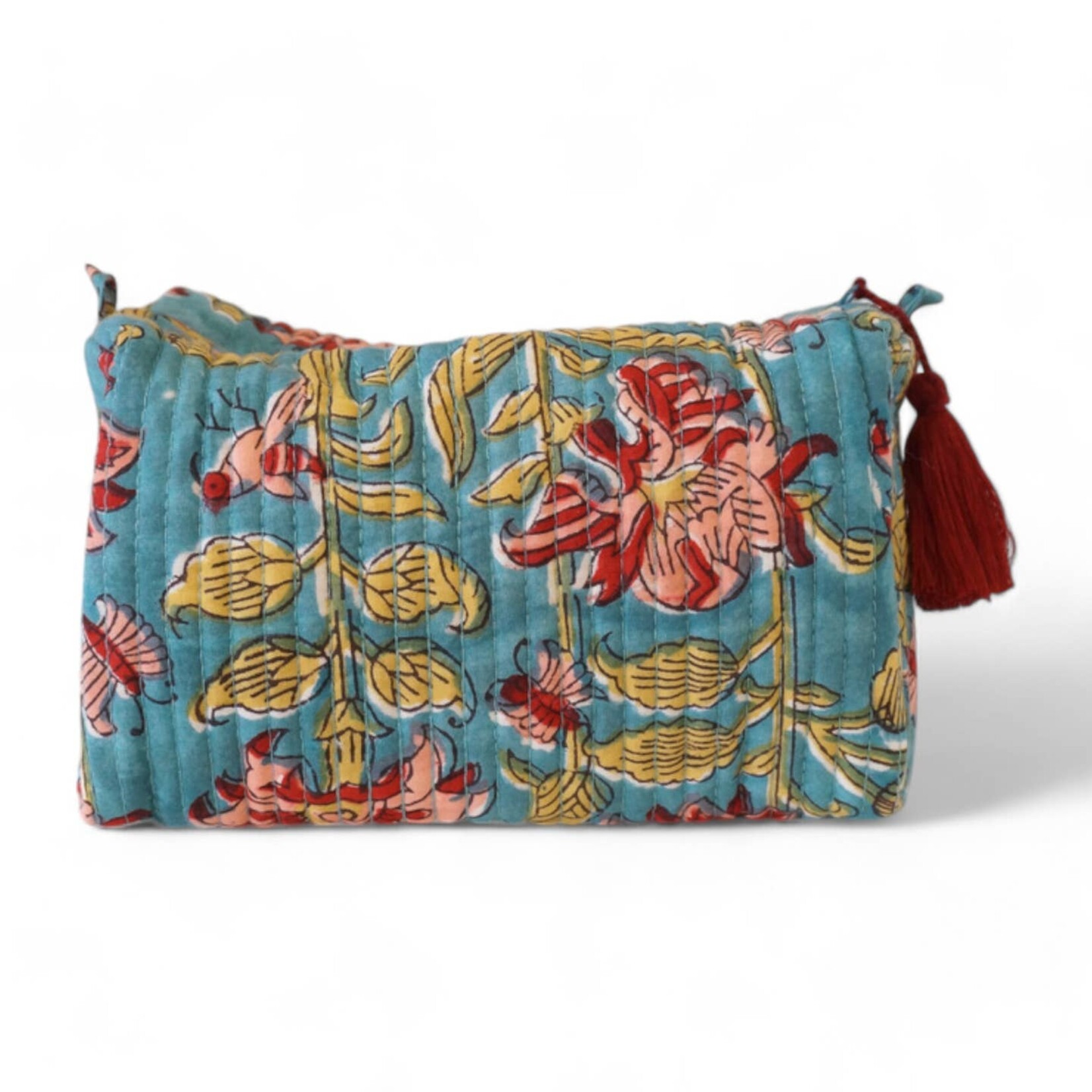Claire Beaugrand Printed Cotton Toiletry Bags