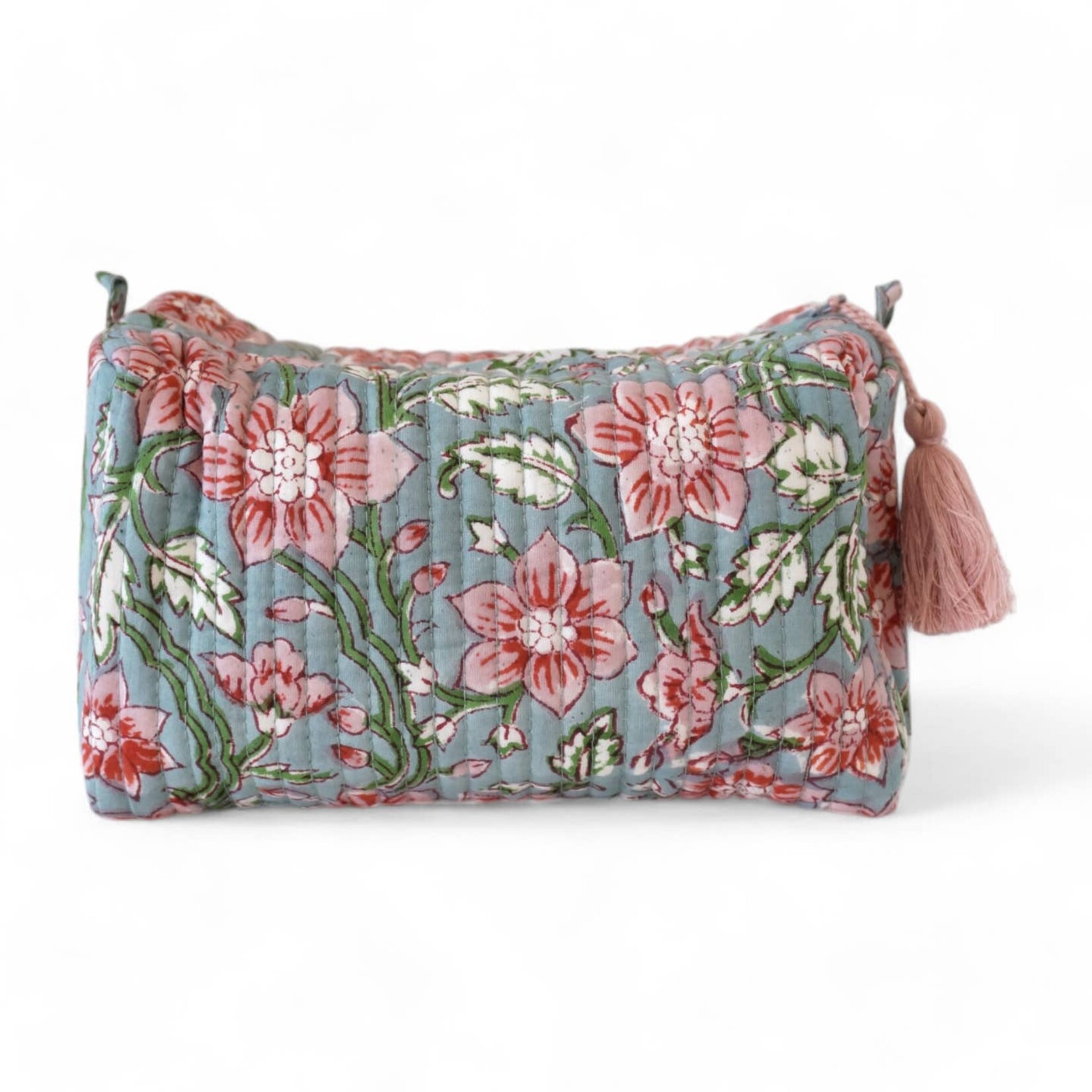 Claire Beaugrand Printed Cotton Toiletry Bags