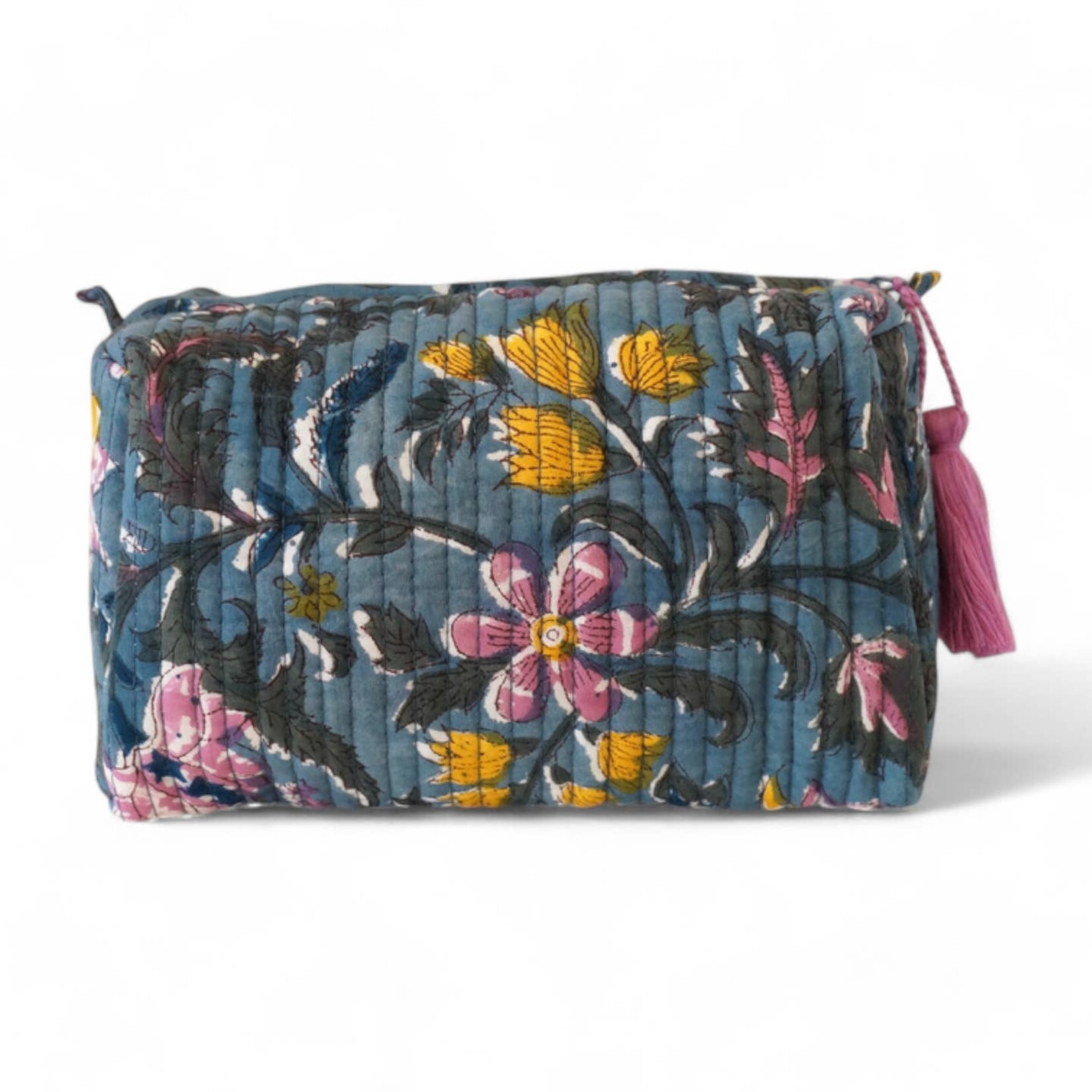 Claire Beaugrand Printed Cotton Toiletry Bags